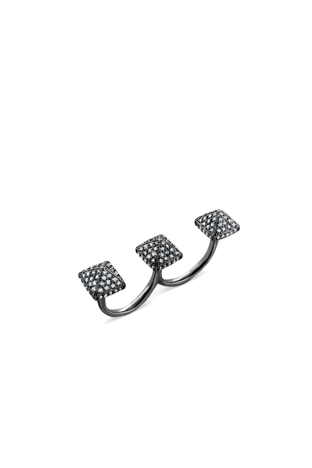 Pyramid Double Ring
