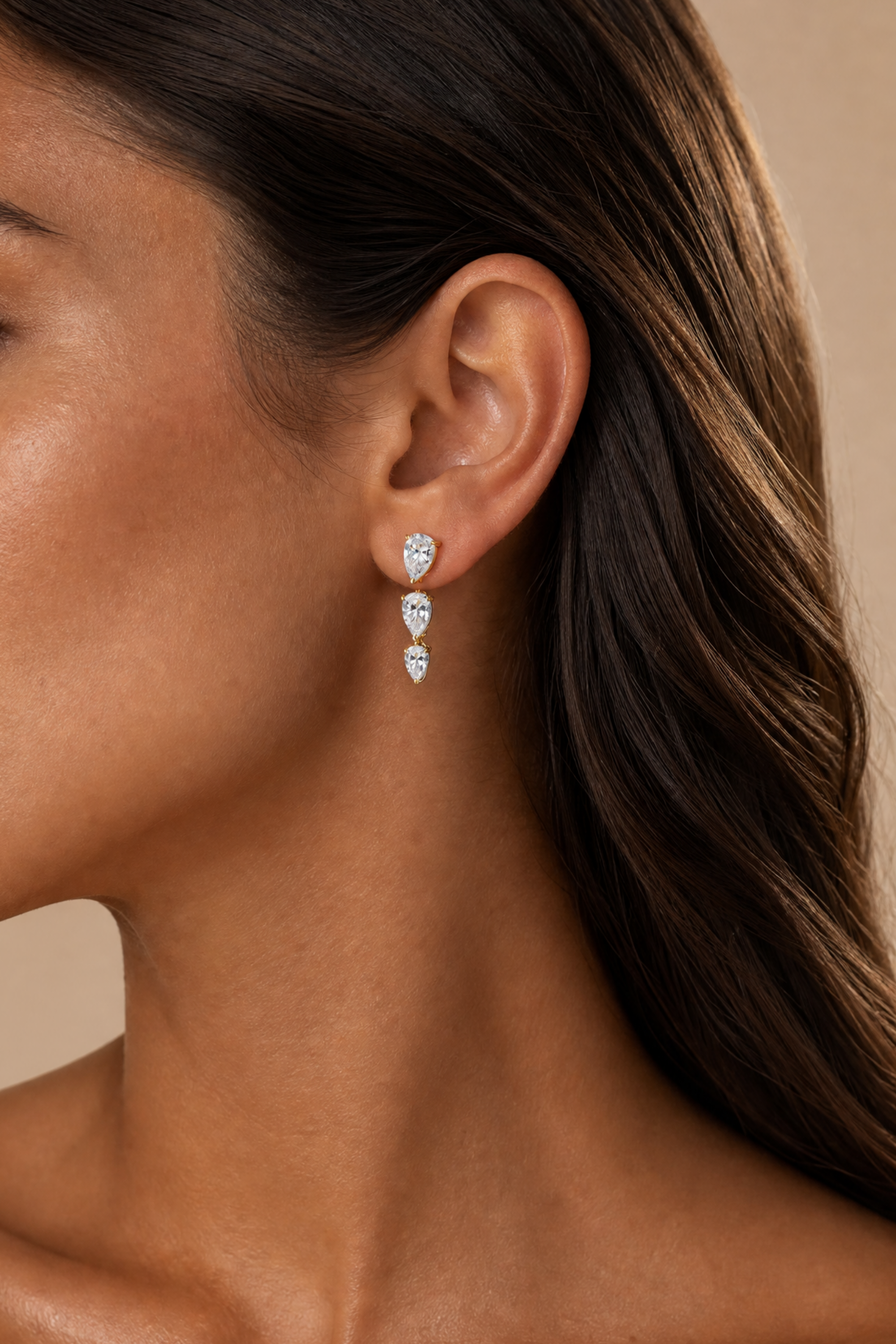 Pure Cascade Petite Earrings