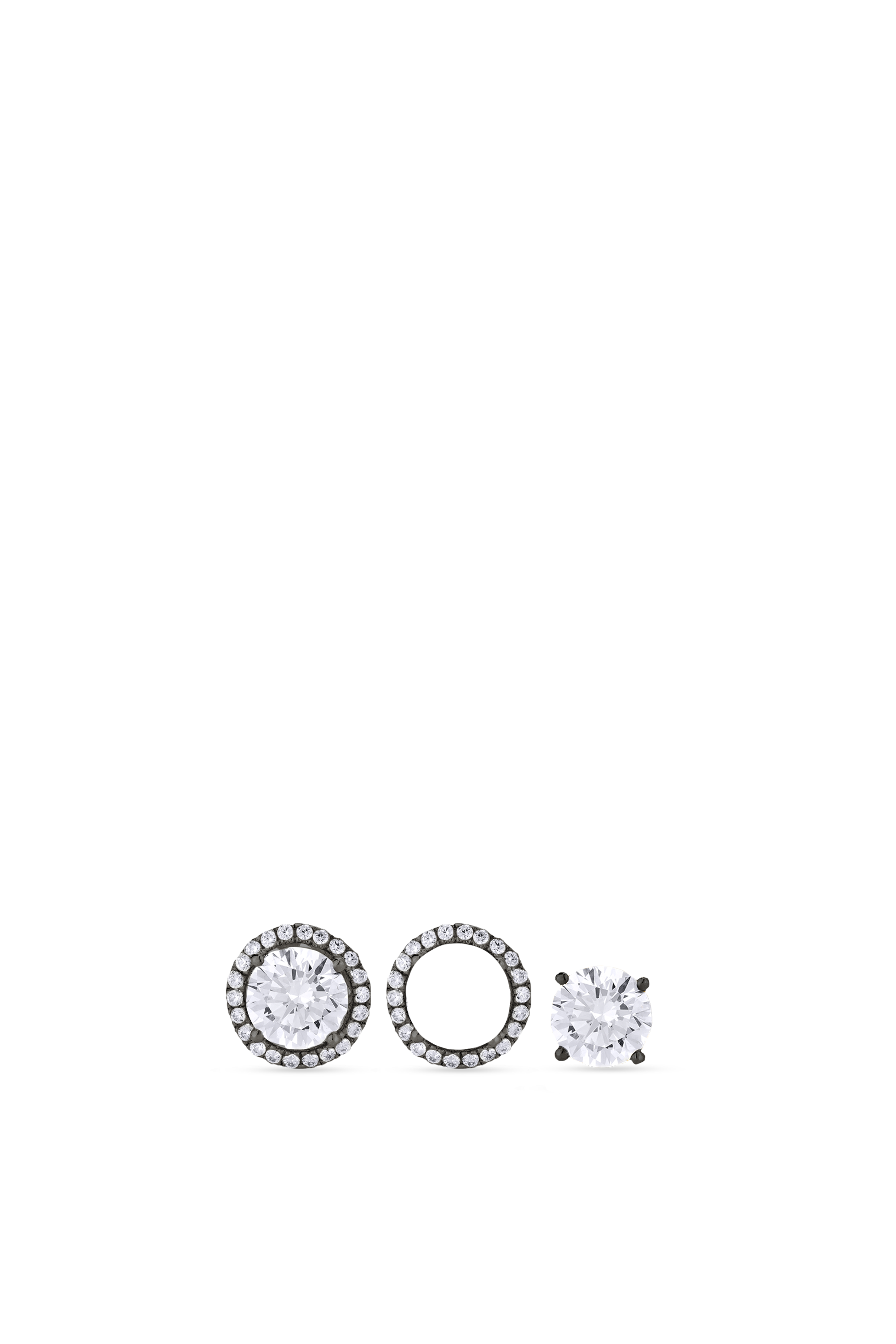 Halo Stud Earrings