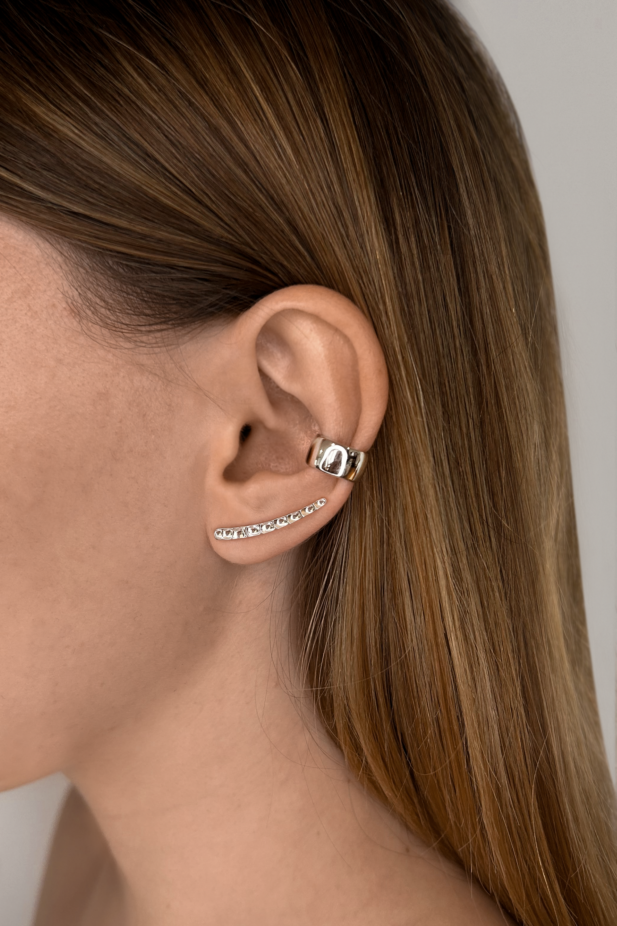 Honeycomb Ear Climber