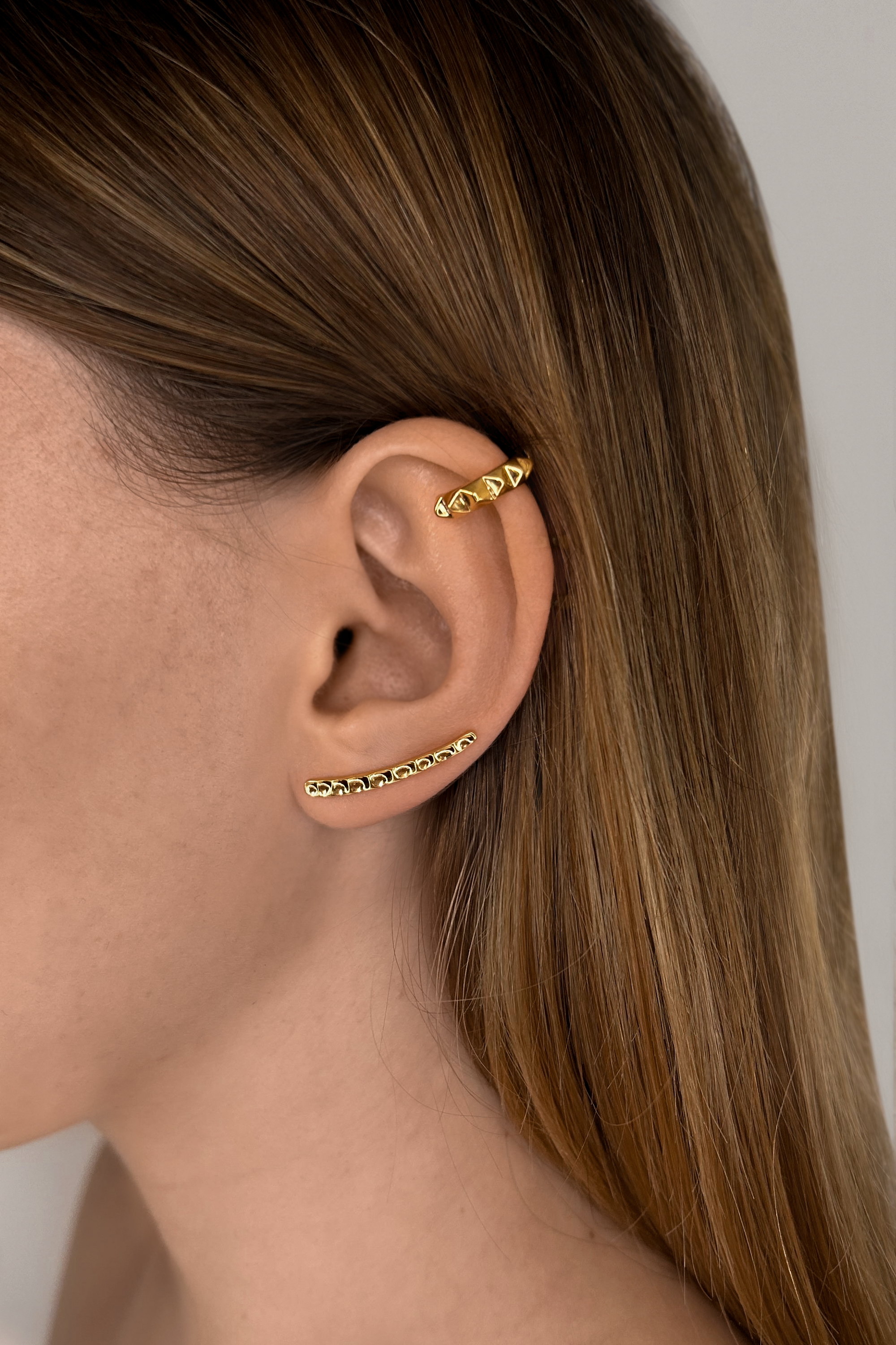 Honeycomb Ear Climber