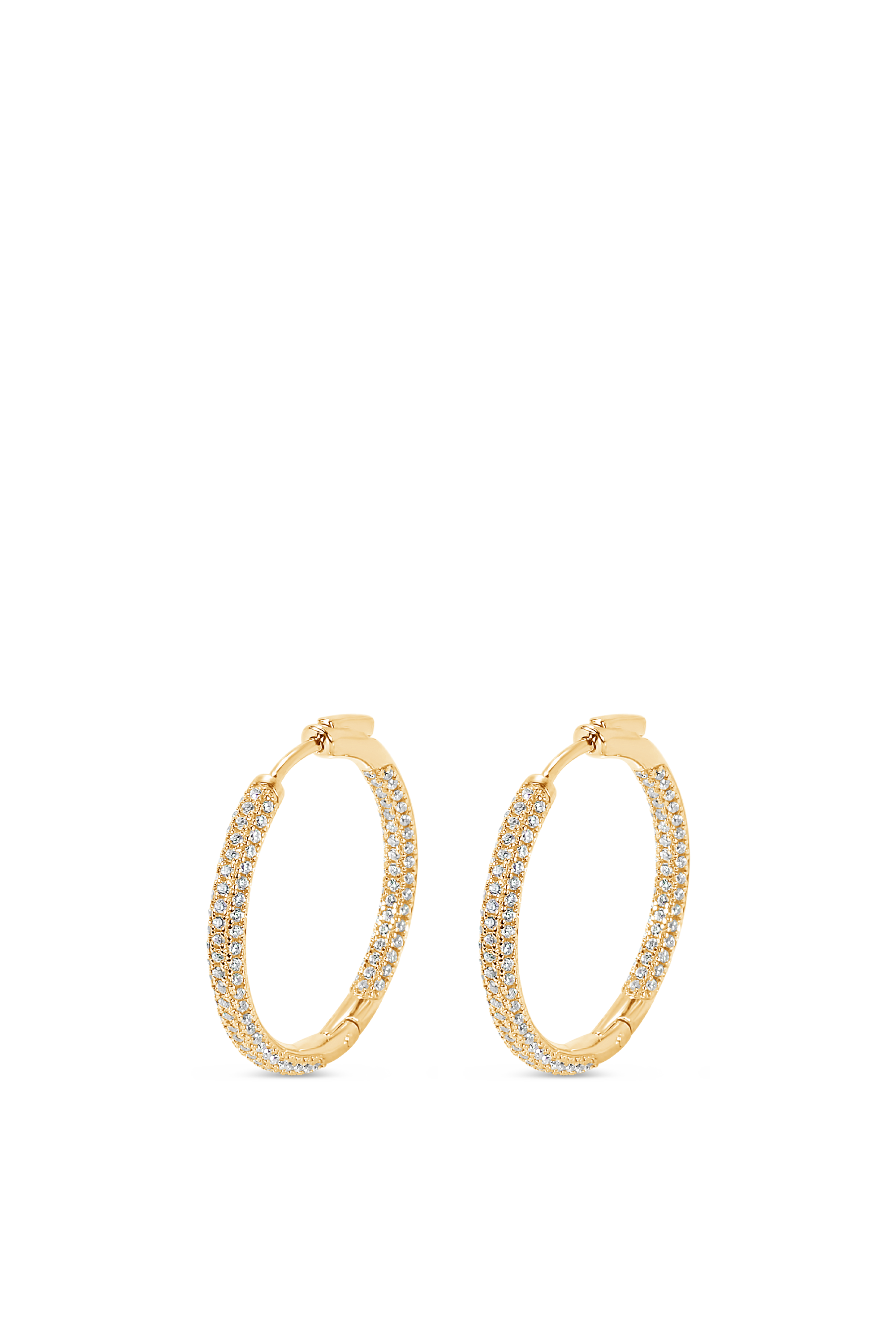 Pursuit Pave Hoops Petite