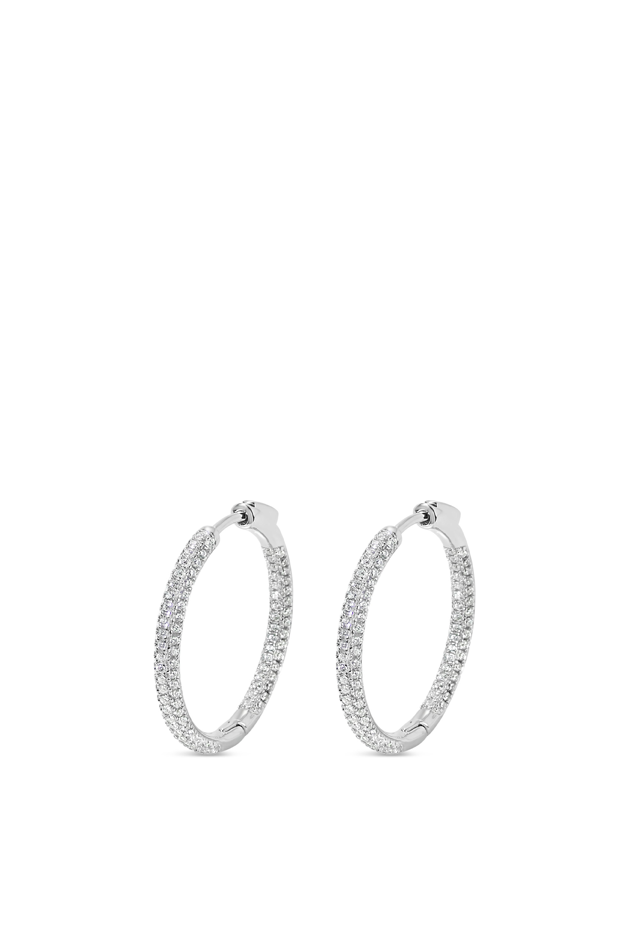 Pursuit Pave Hoops Petite