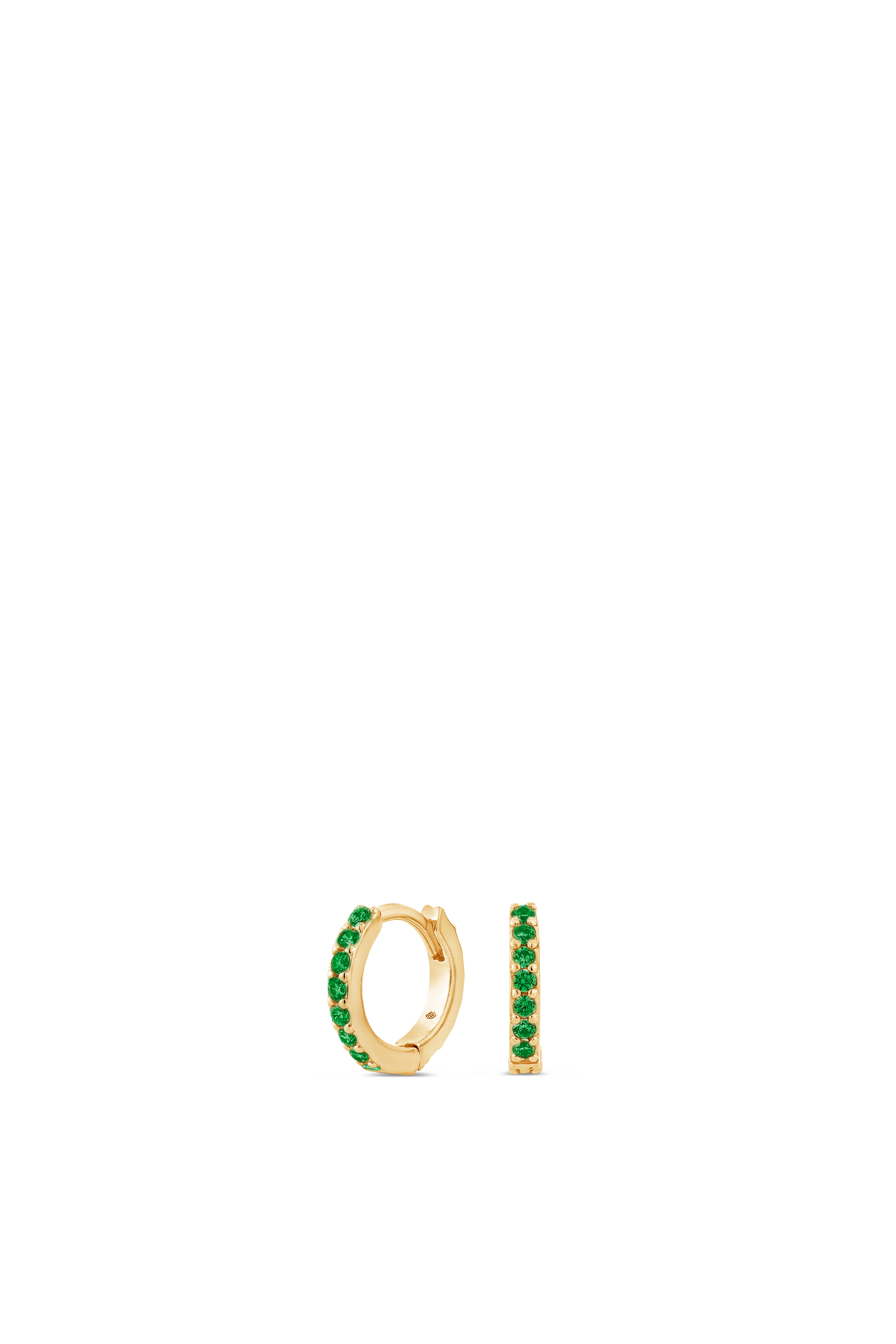 Light Huggie Earrings