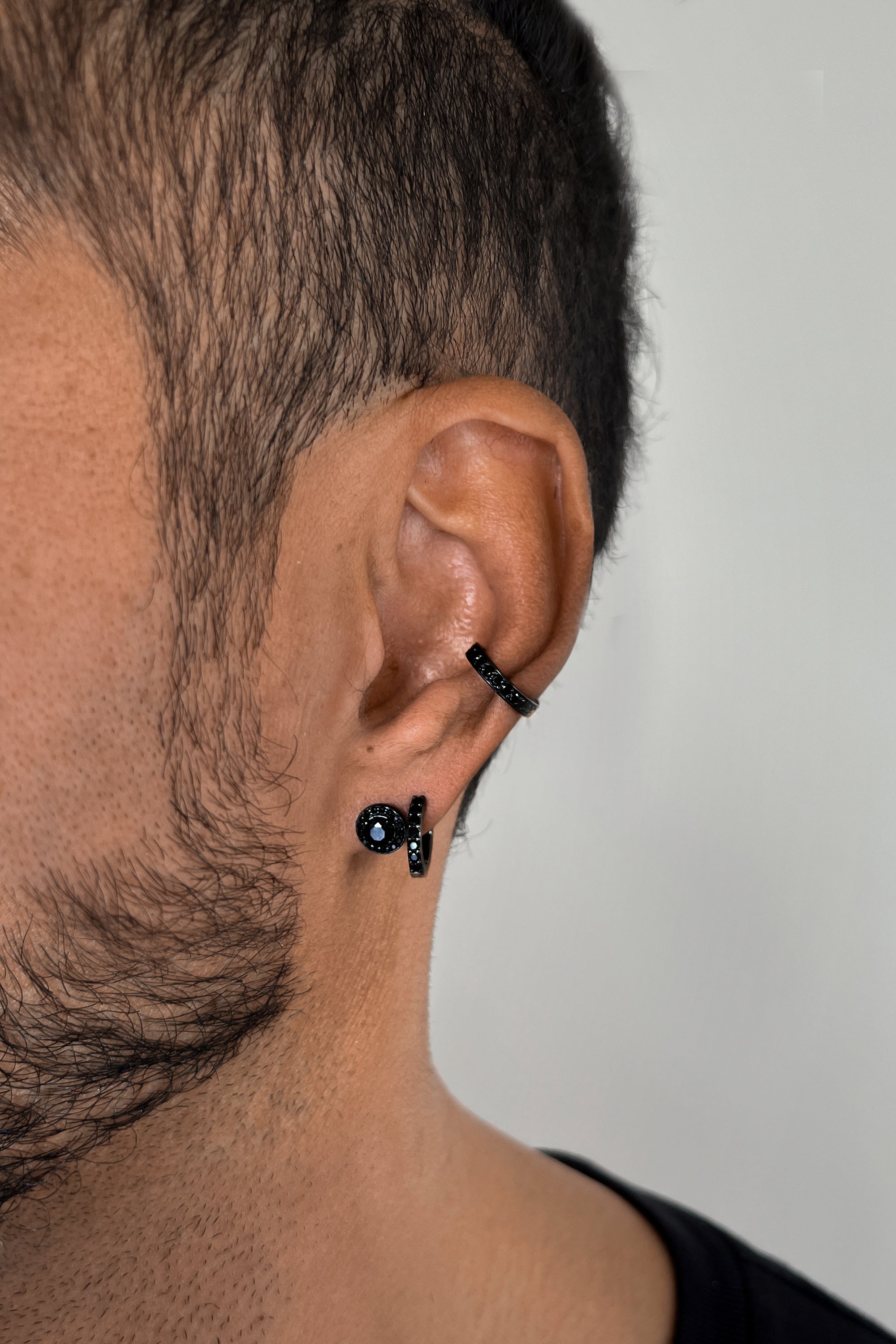 Light Huggie Earrings