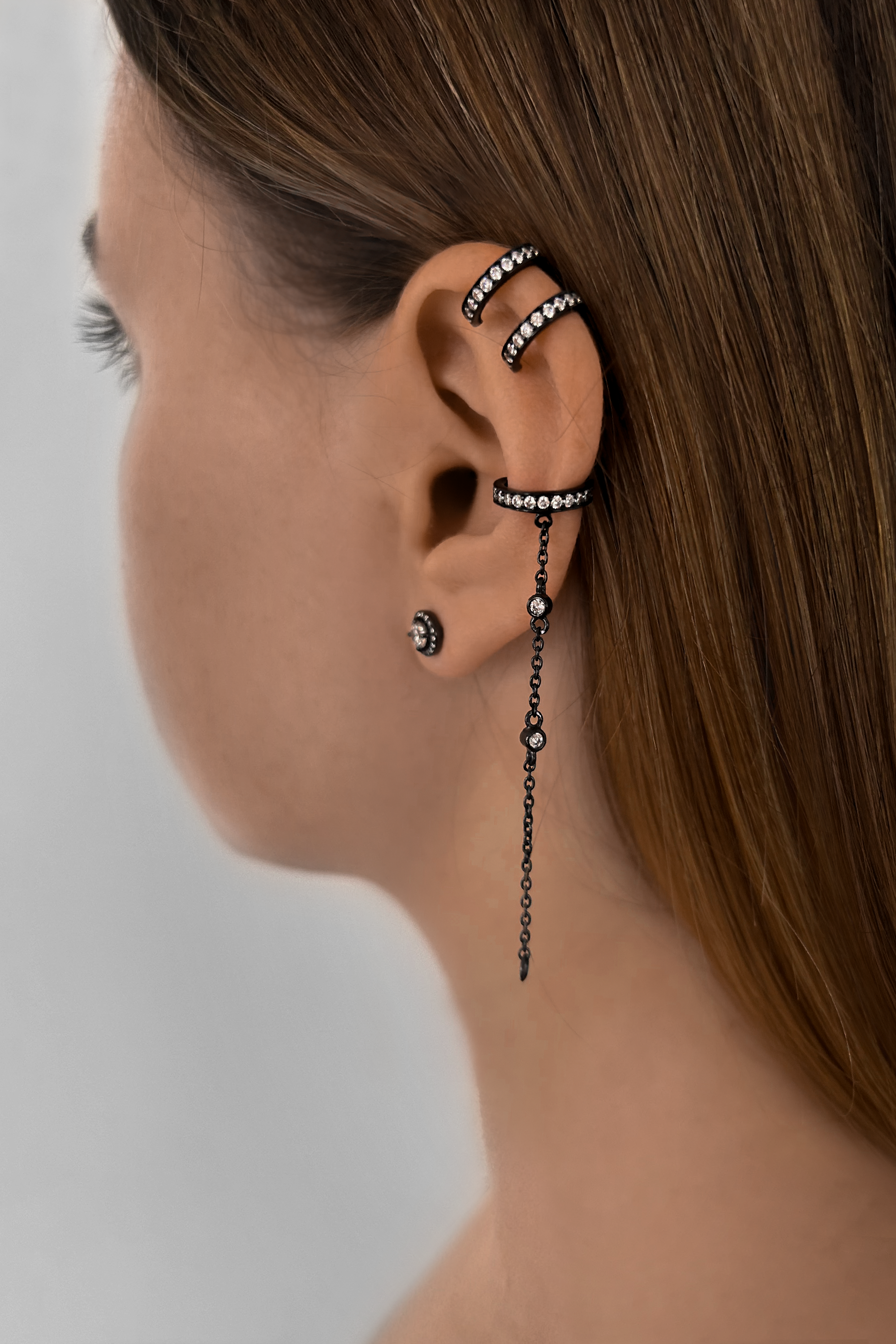 Edge Chain Ear Cuff