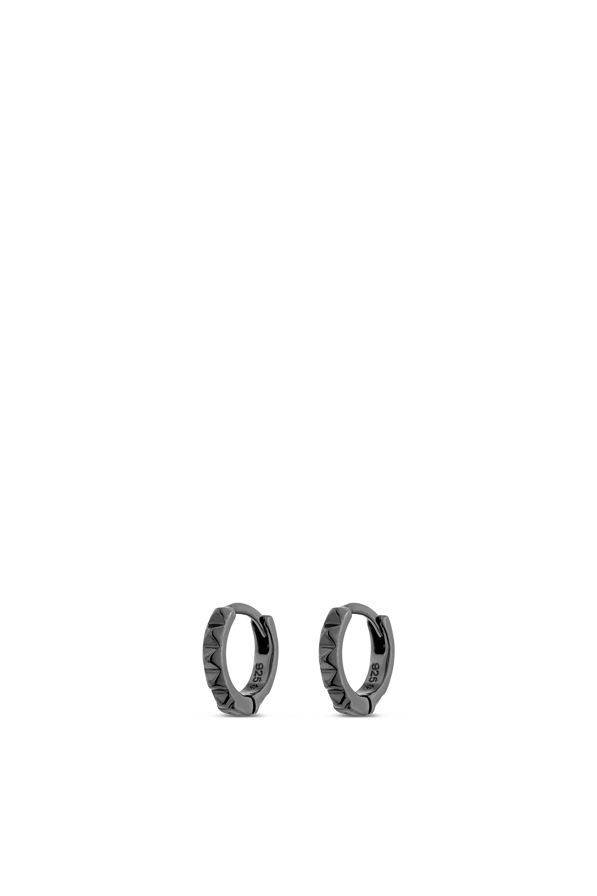 Honeycomb Huggie Earrings