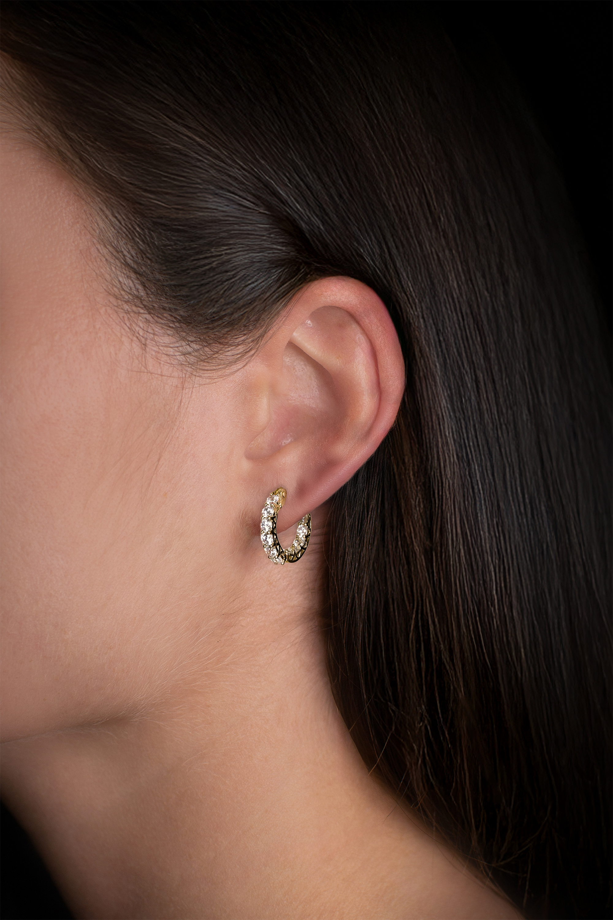 Luxe Hoop Petite Earrings