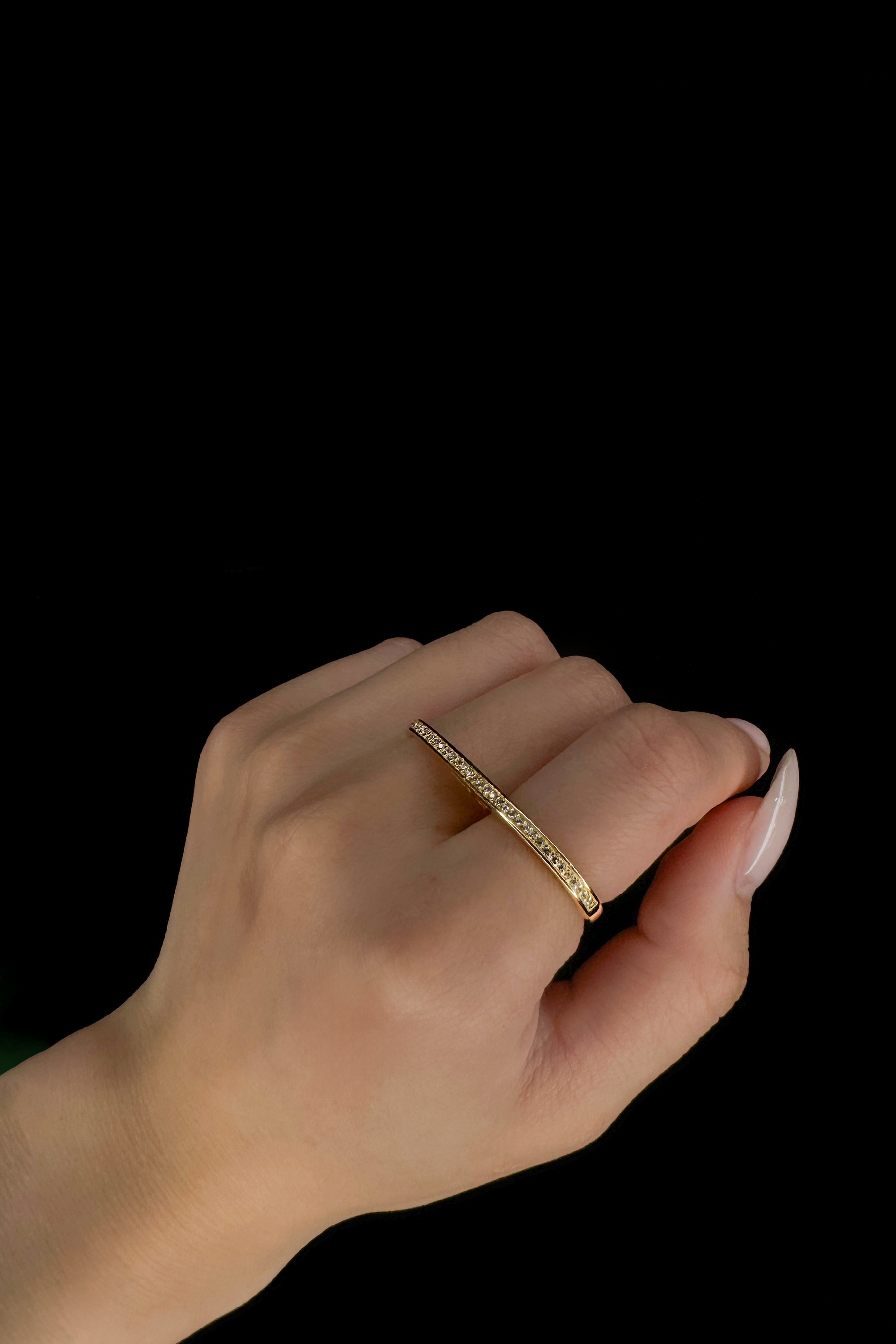 Naked Double Finger Ring