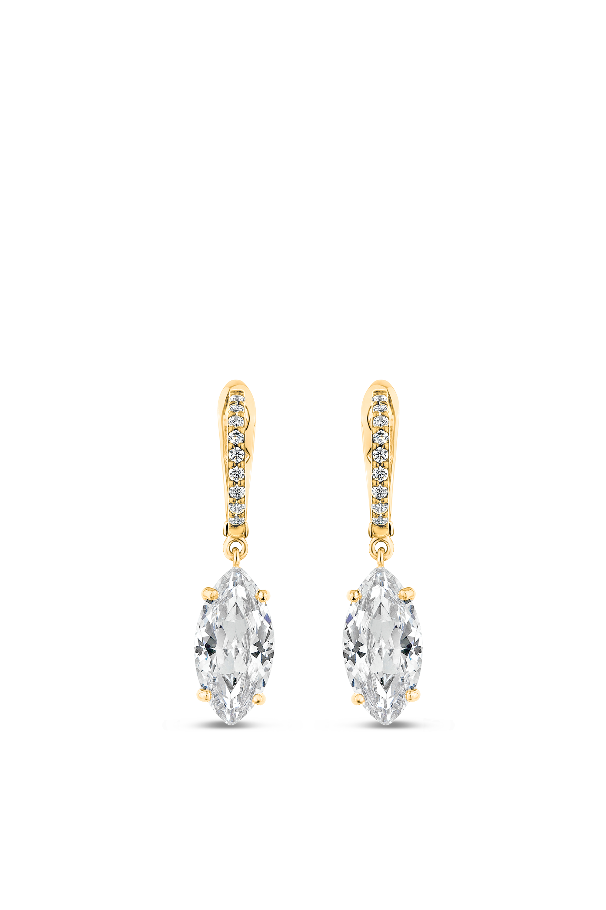 Purified Pave Earrings
