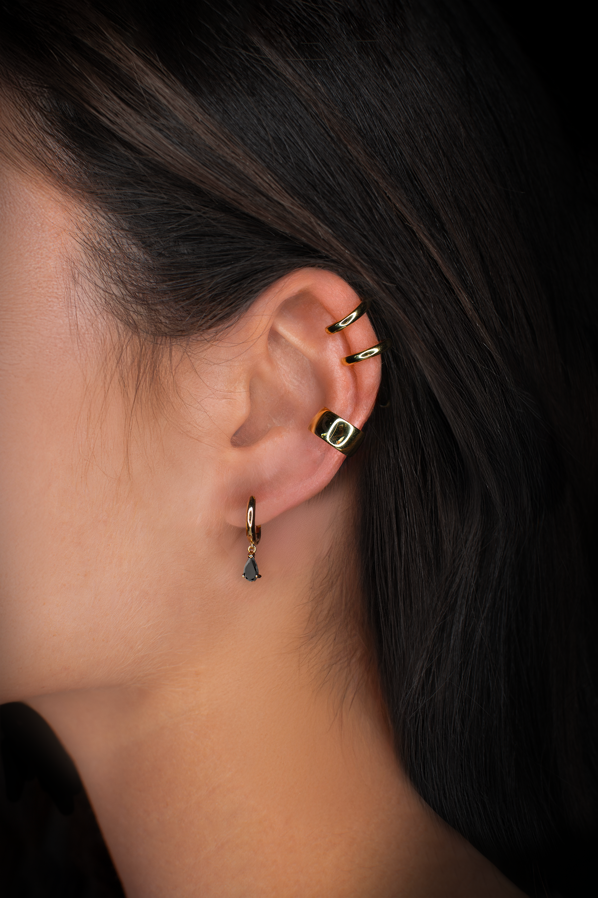 Pure Drop Alchemy Huggie Earrings