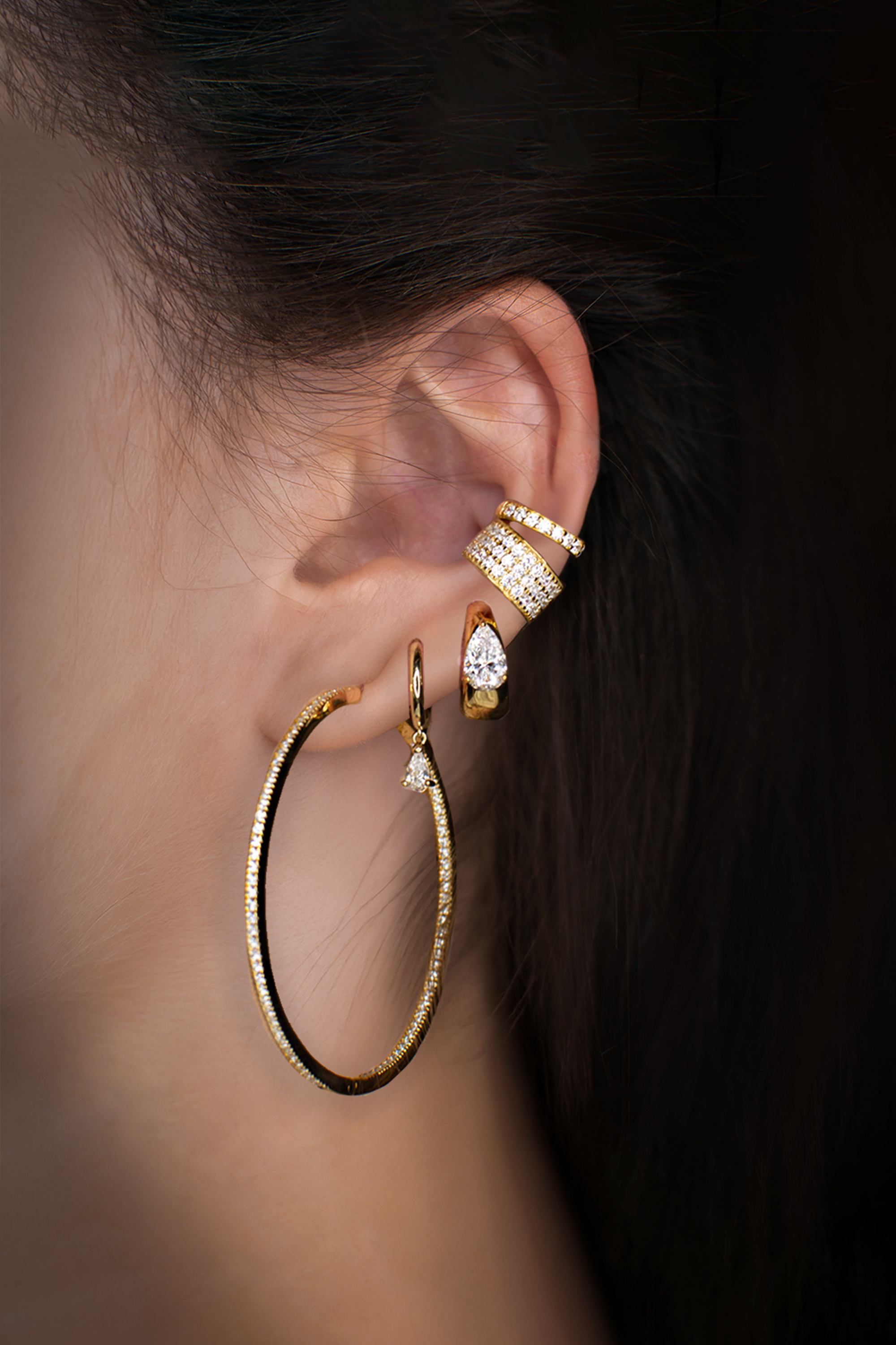 Light Hoop Earrings