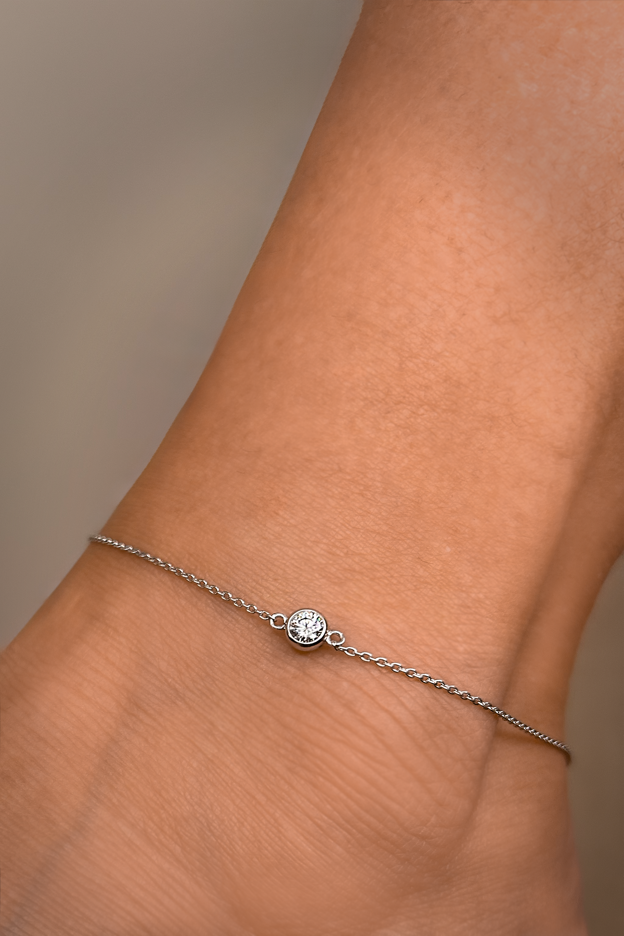 Minx Solitaire Anklet