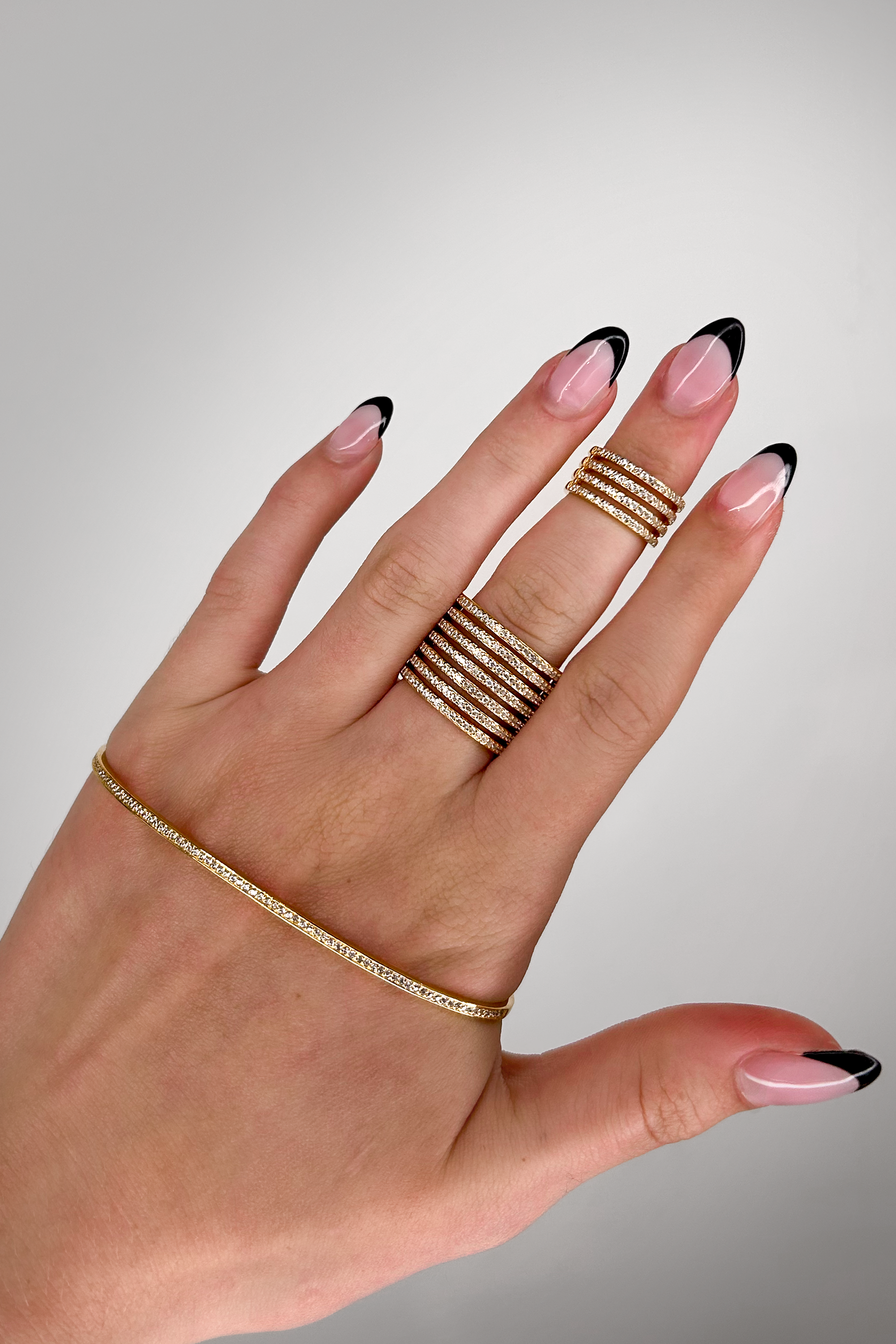 Caged Midi Ring