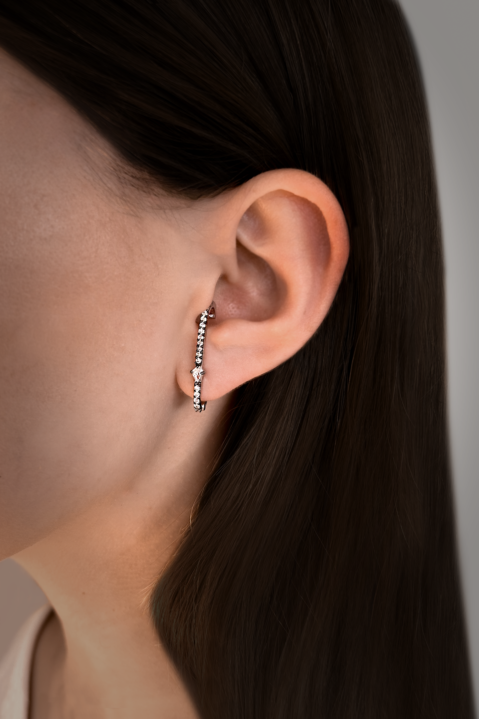 Revolution Huggie Earrings