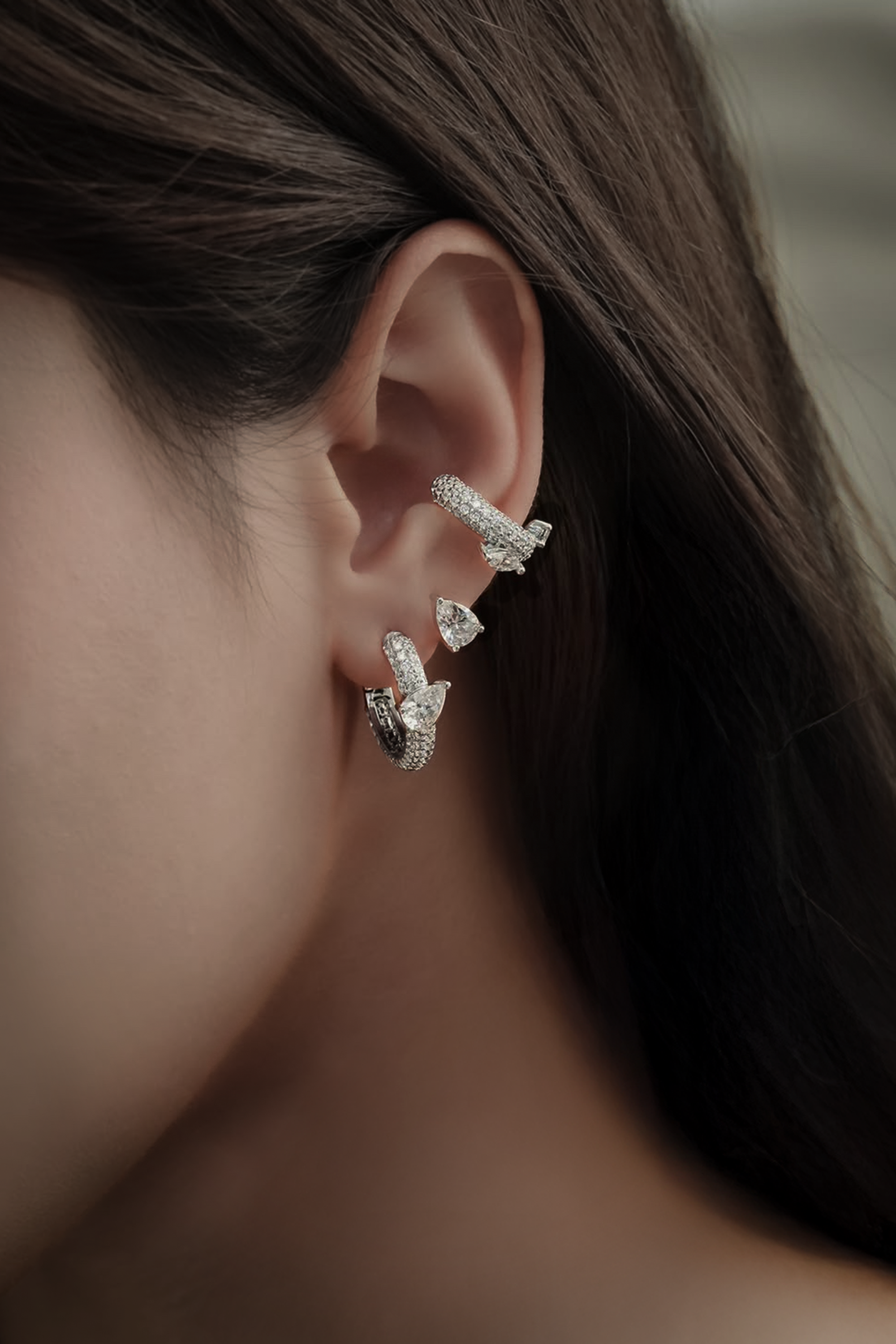 UNCONTAINED Huggie Earrings