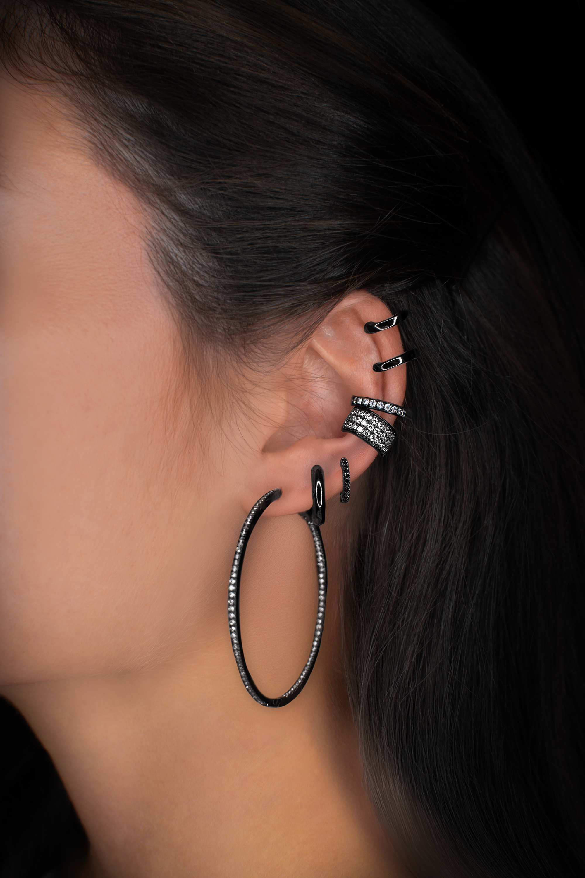 Alchemy Huggie Petite Earrings