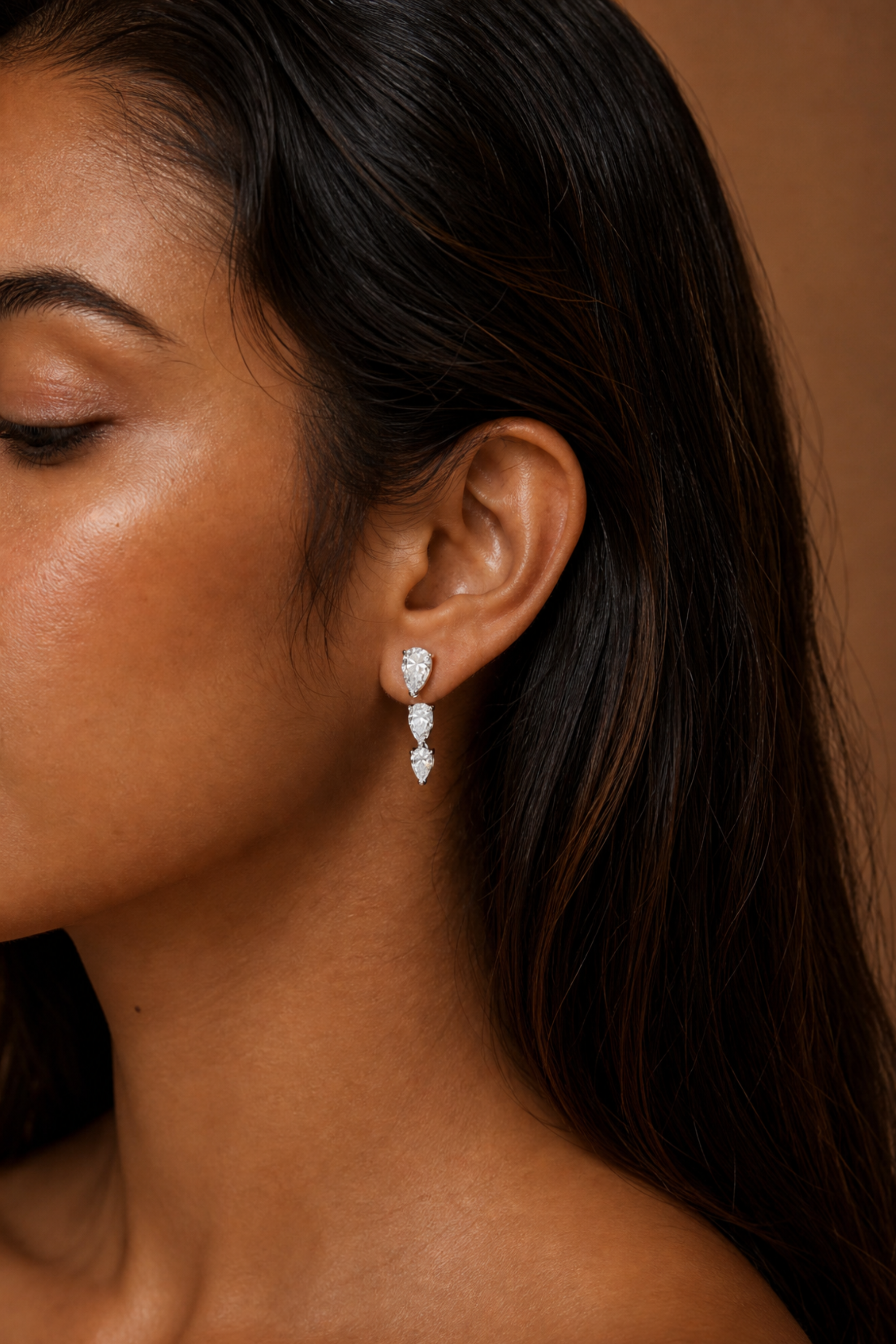 Pure Cascade Petite Earrings