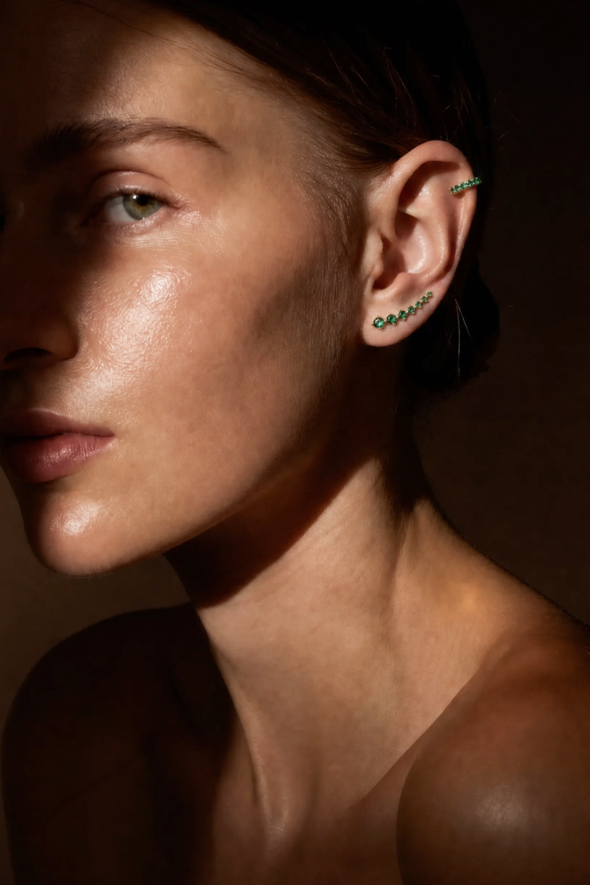 Solitaire Ear Climber