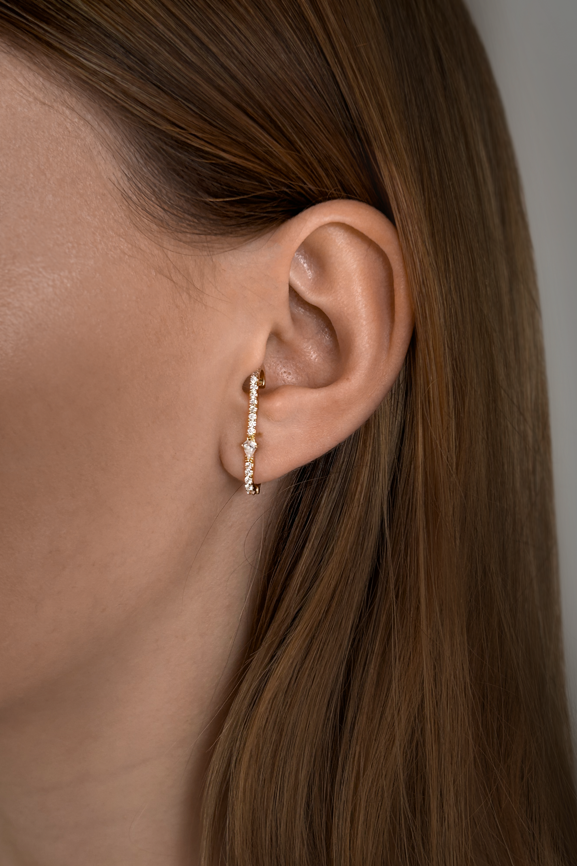 Revolution Huggie Earrings