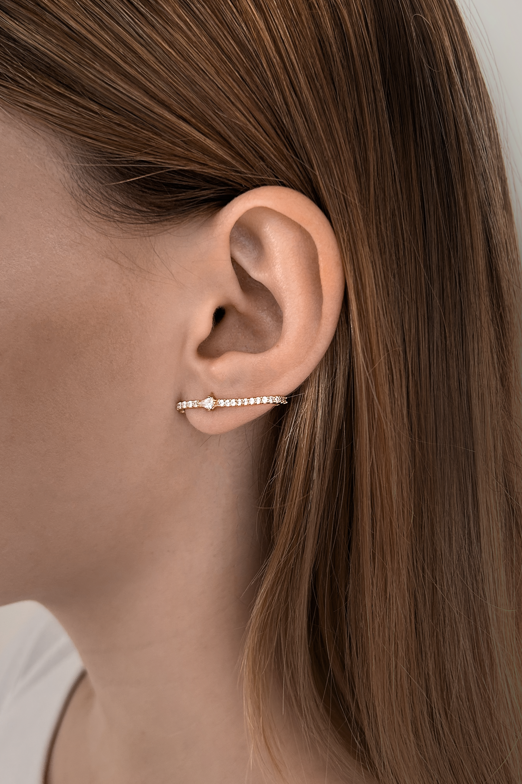 Revolution Huggie Earrings