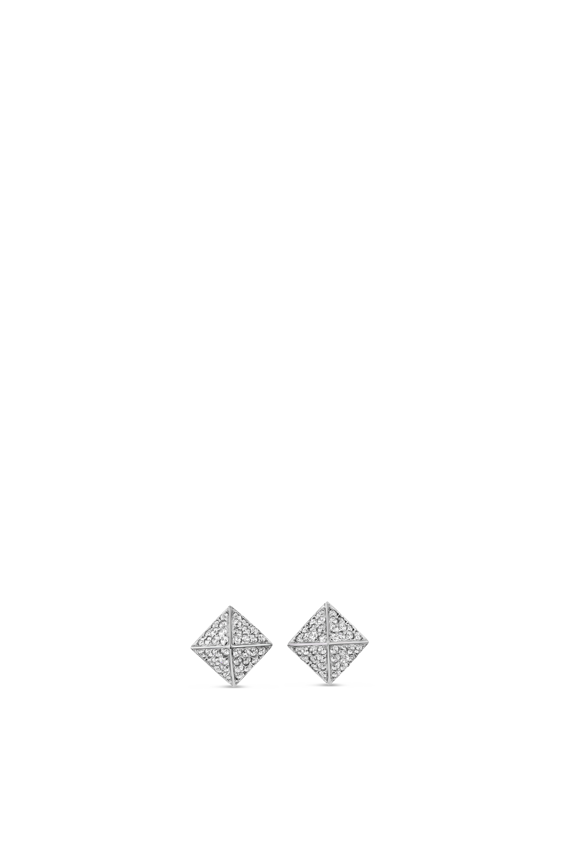 Pyramid Stud Earrings