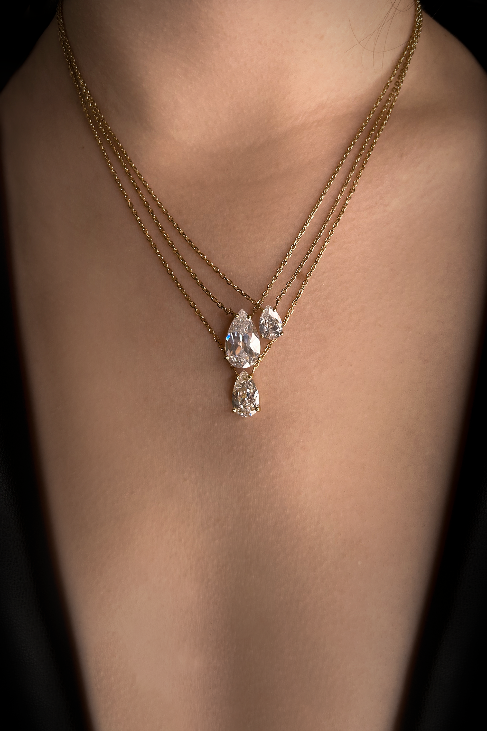 Pure Droplet Necklace