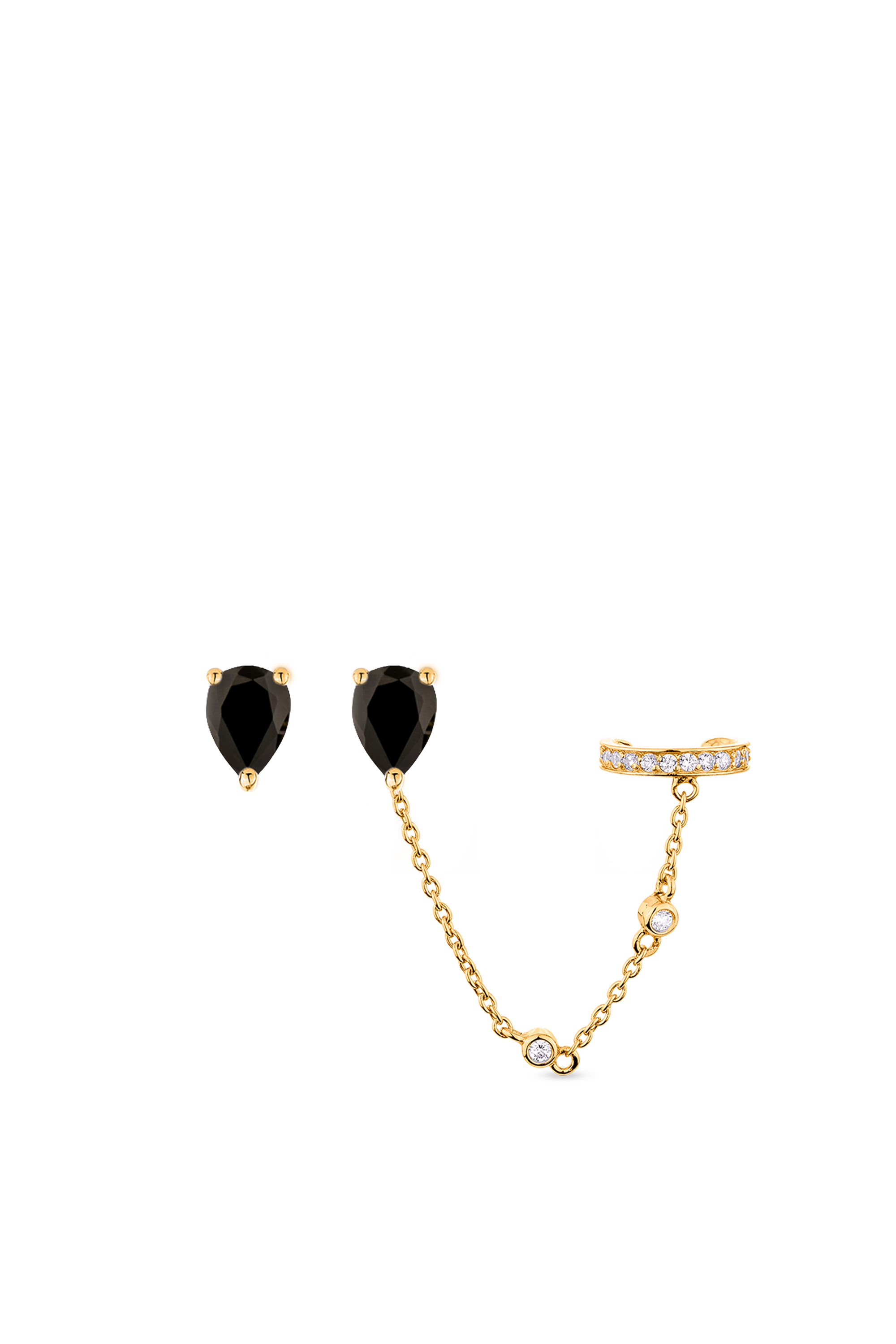 Pure Stud & Ear Cuff Set