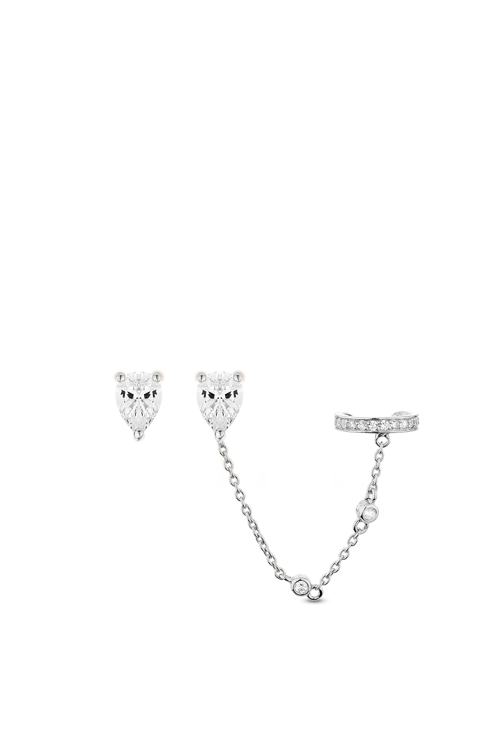 Pure Stud & Ear Cuff Set