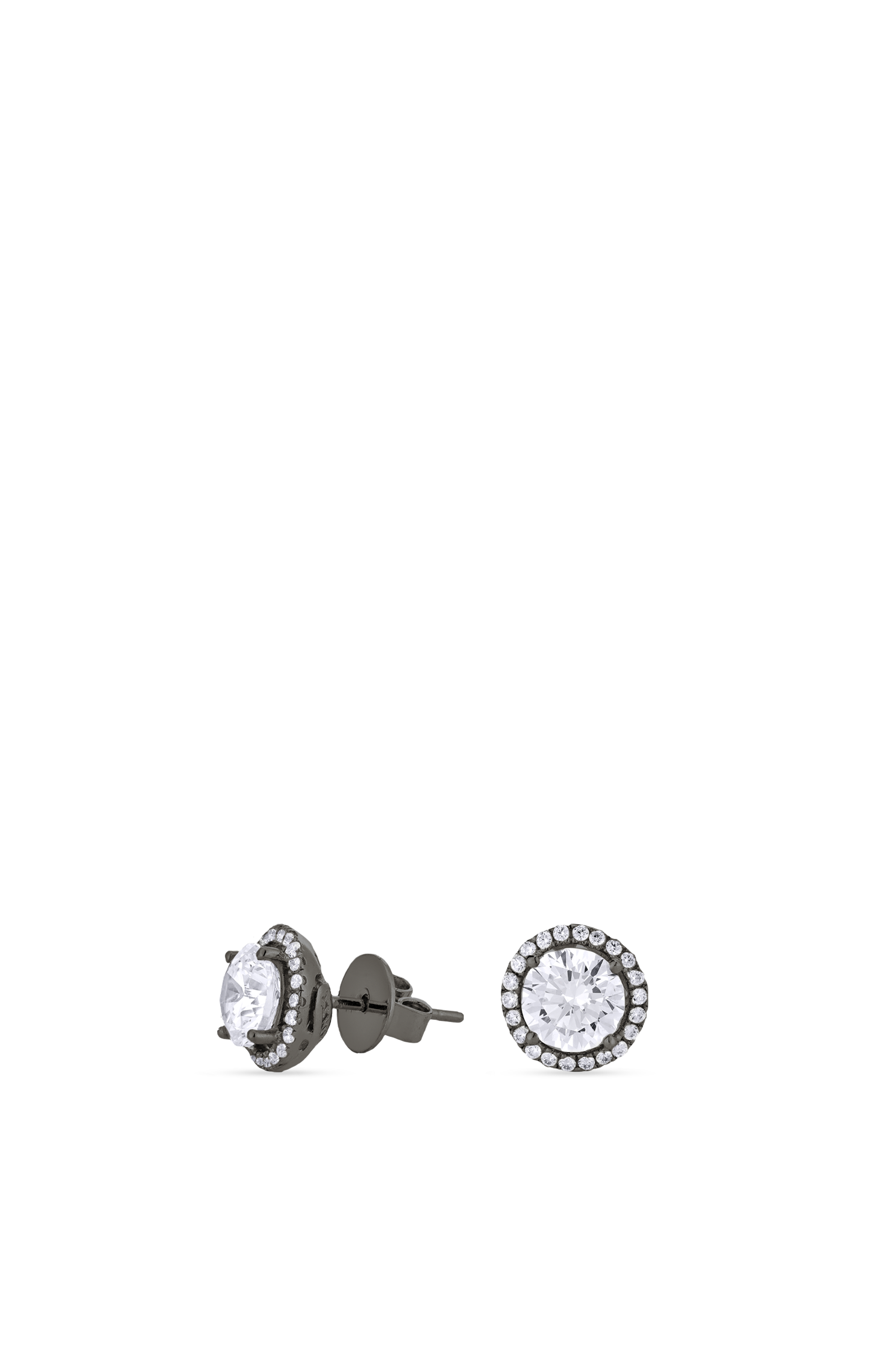 Halo Stud Earrings