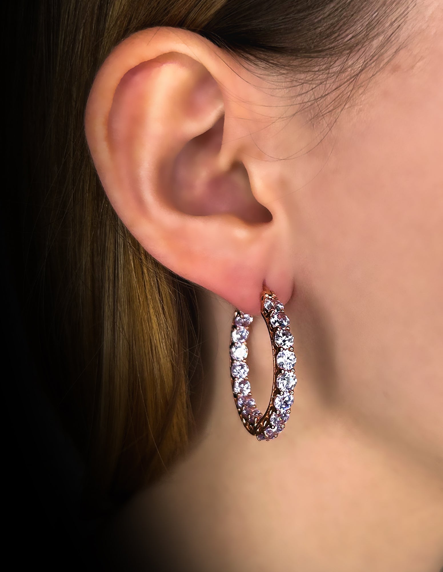 Luxe Hoop Grande Earrings