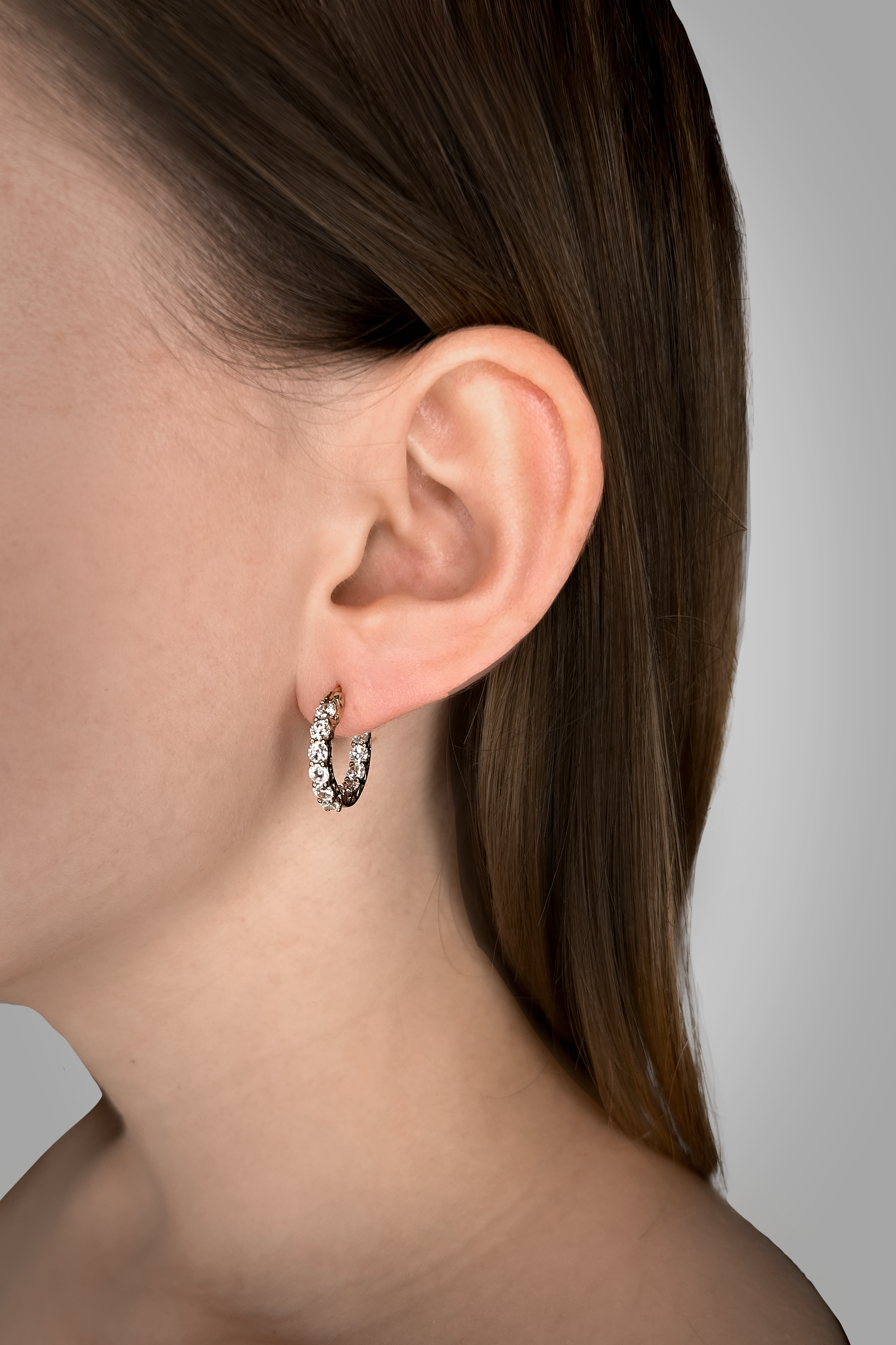 Luxe Hoop Petite Earrings