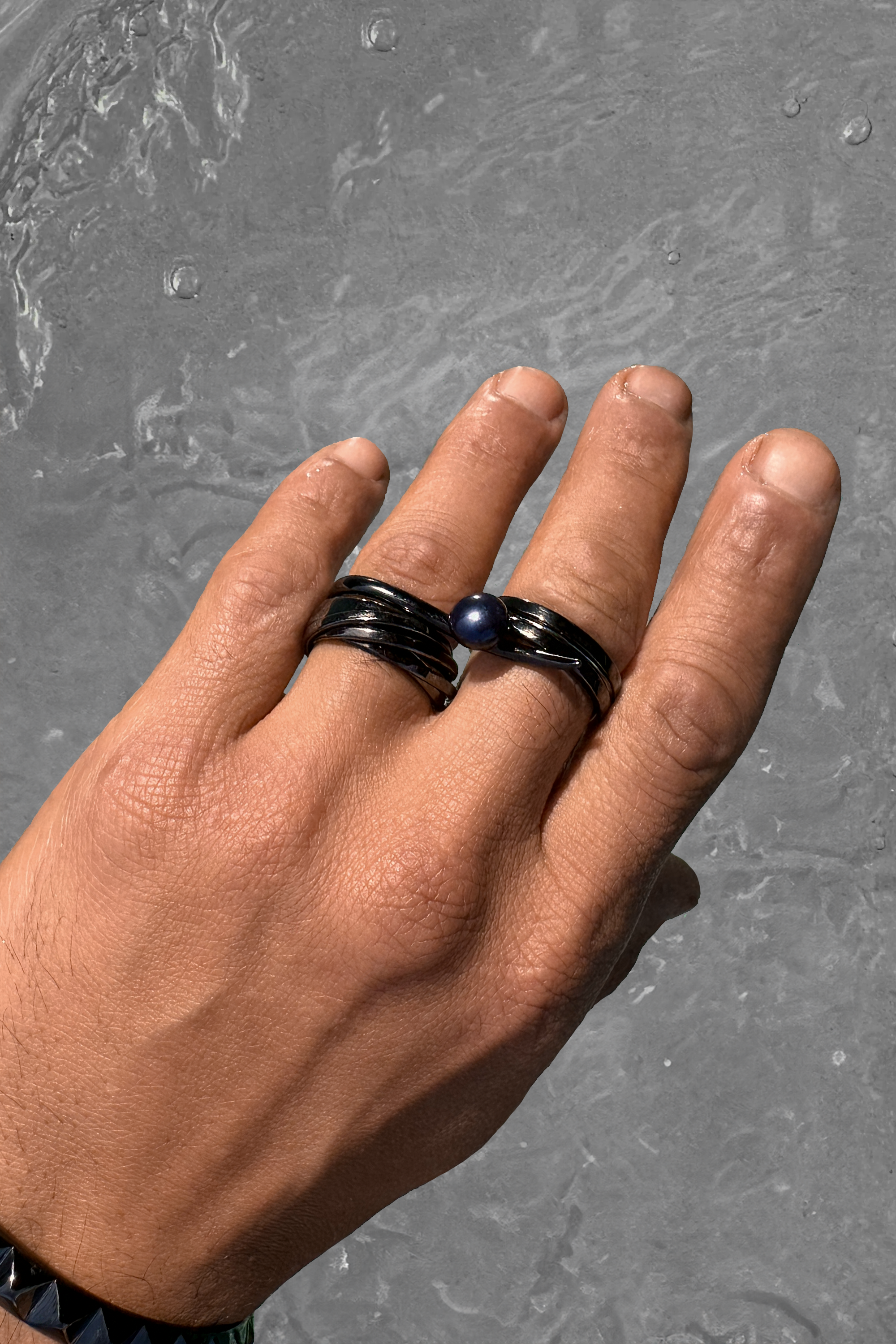 Moon Shadow Ring