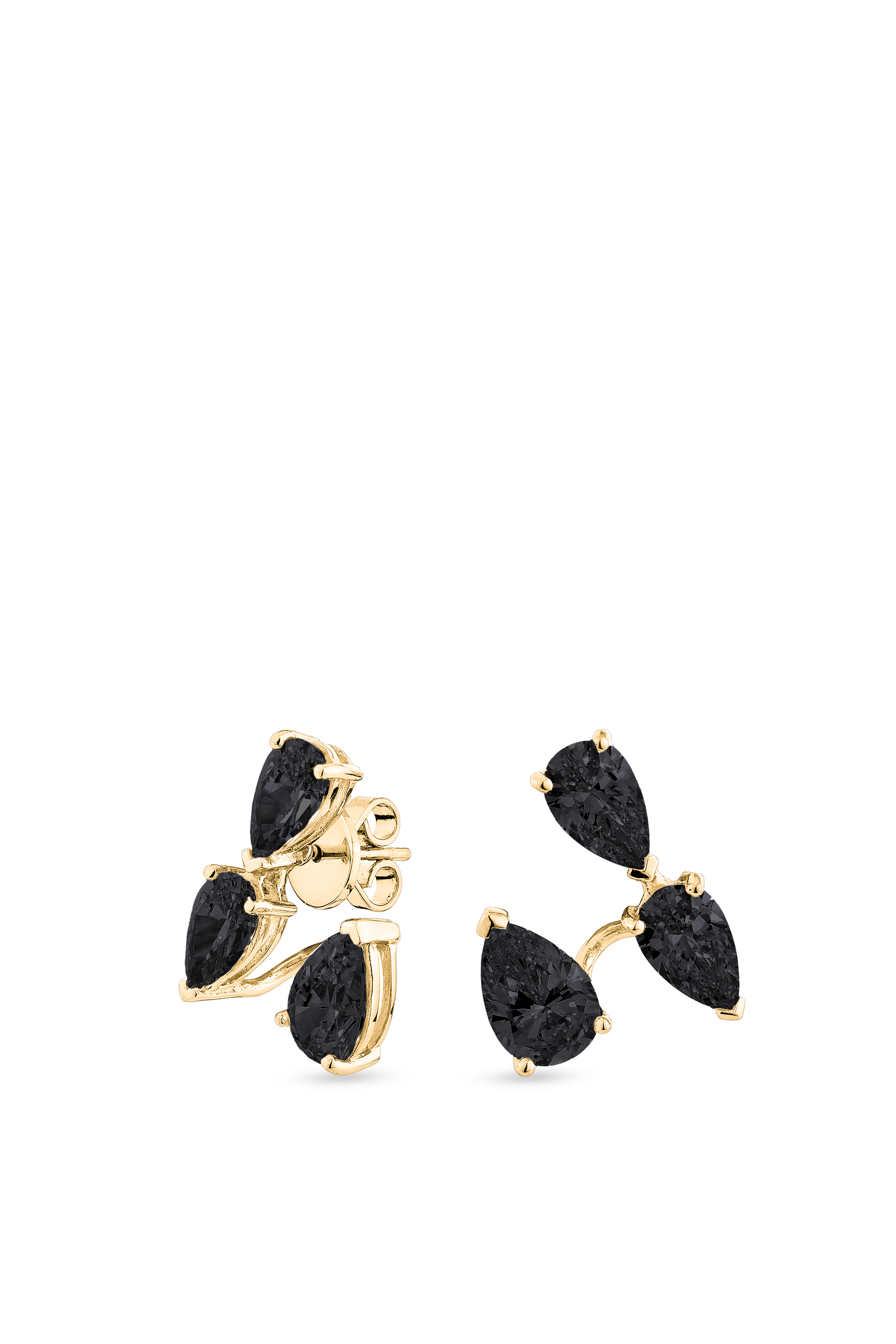 Pure Suspended Stud Earrings