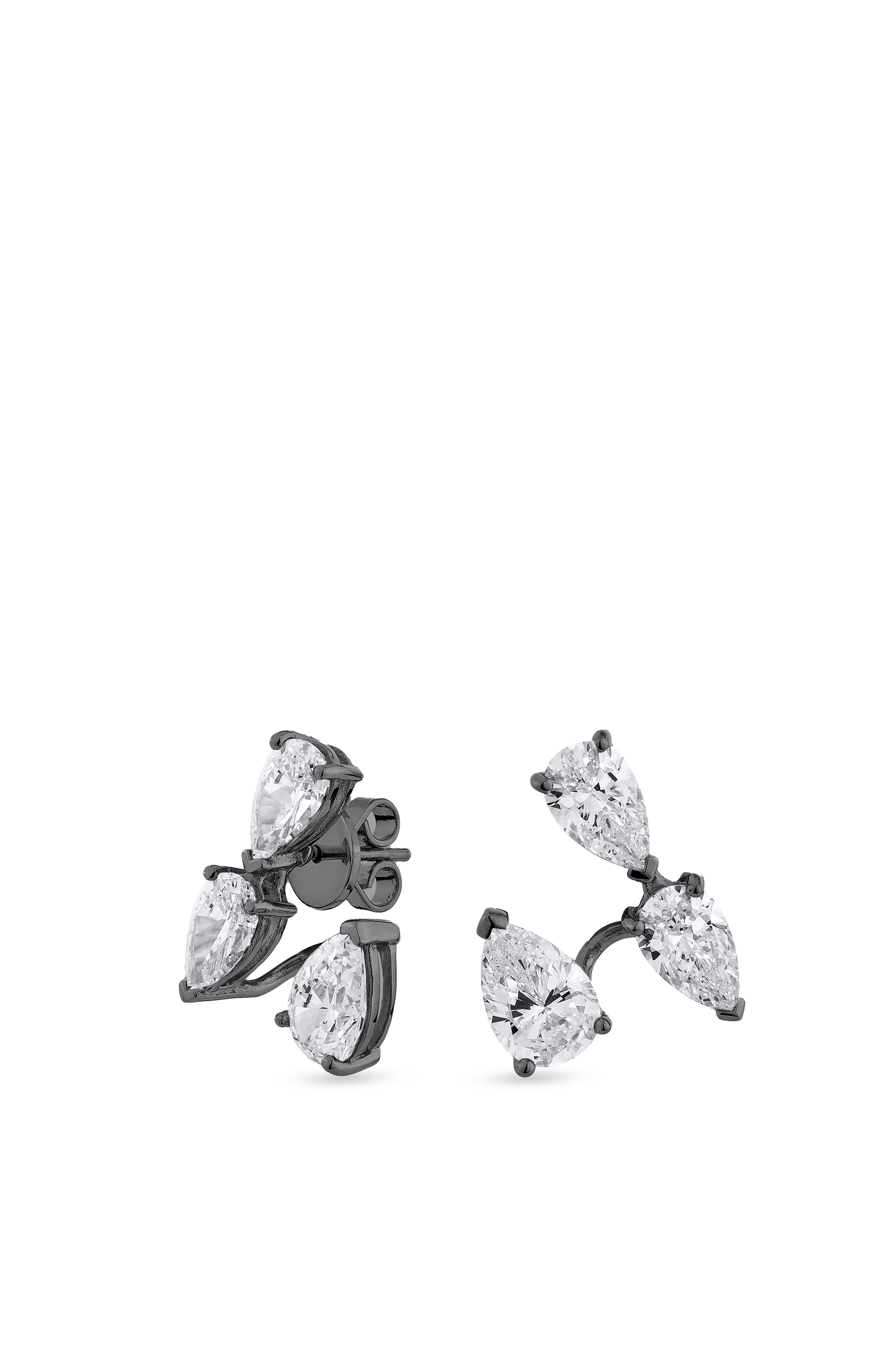 Pure Suspended Stud Earrings