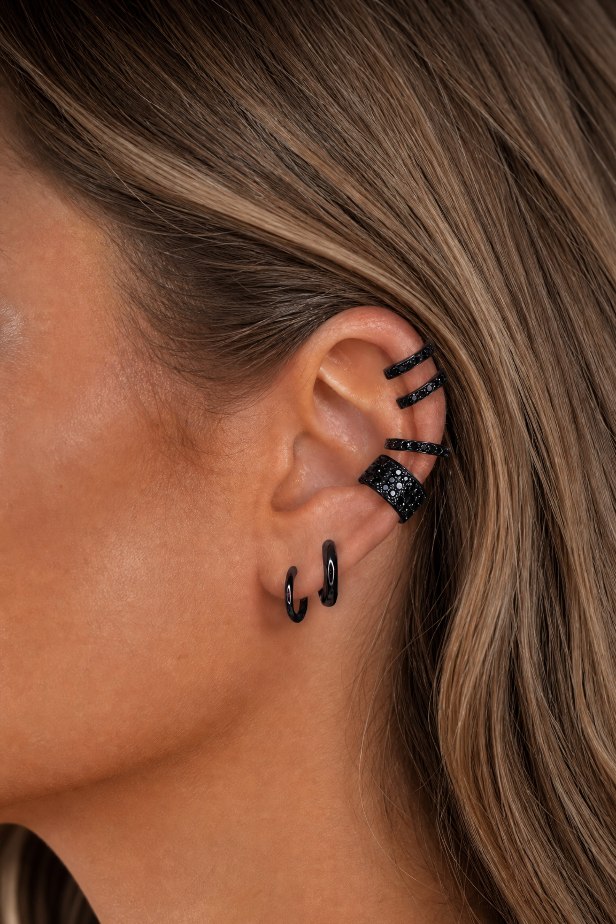 Alchemy Huggie Petite Earrings