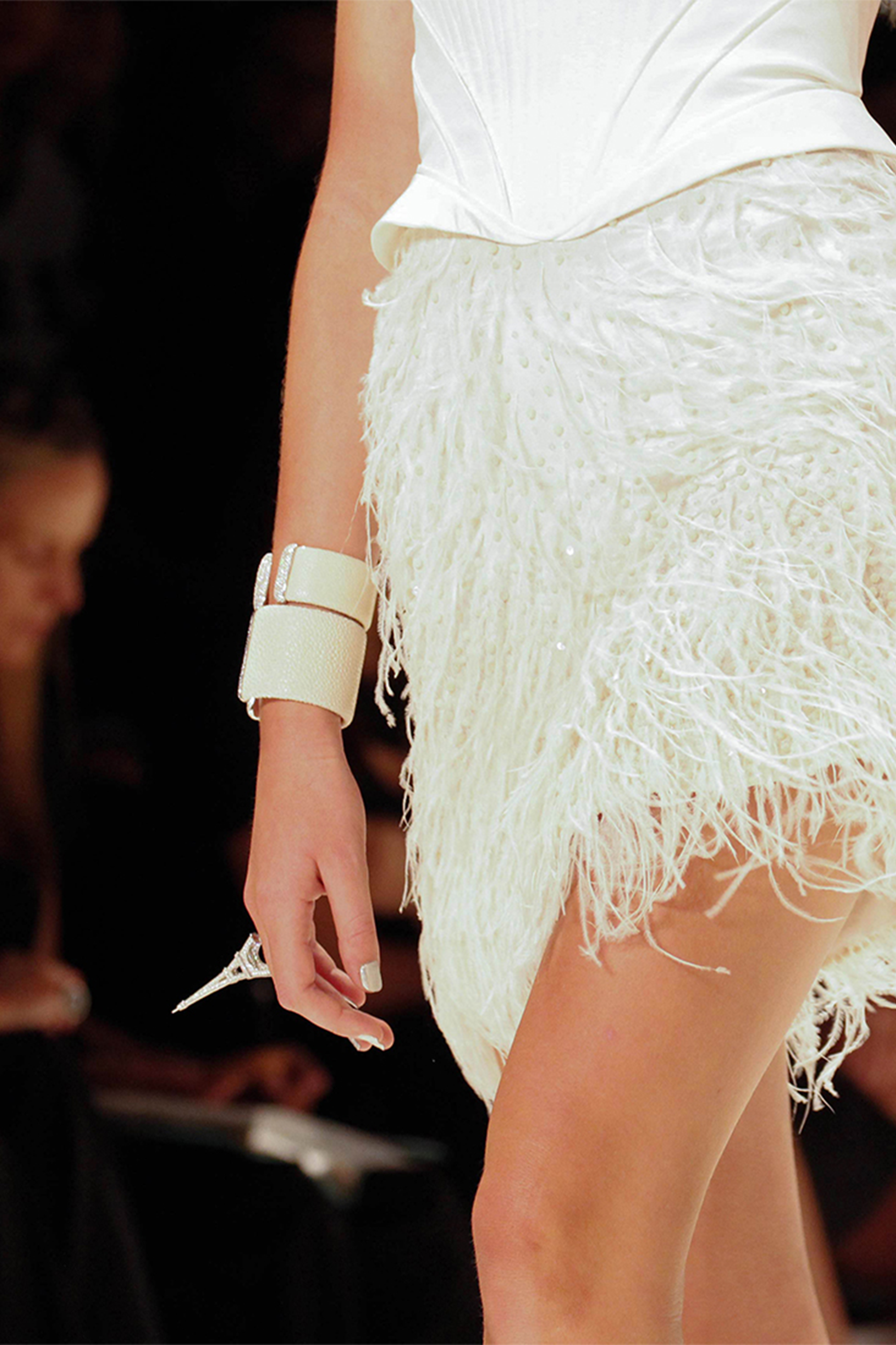 Intrigue Galuchat Cuff