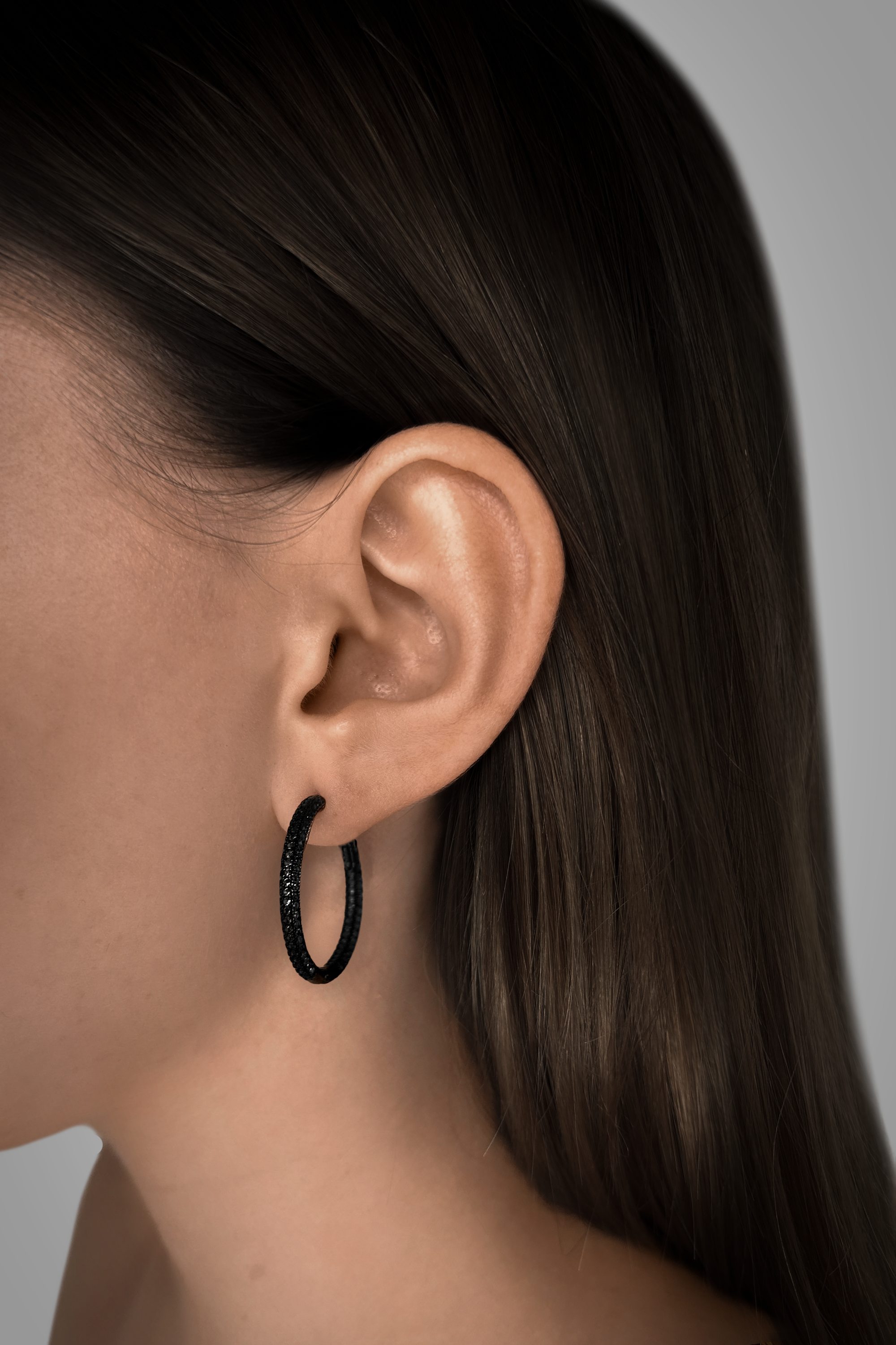Pursuit Pave Hoops Petite