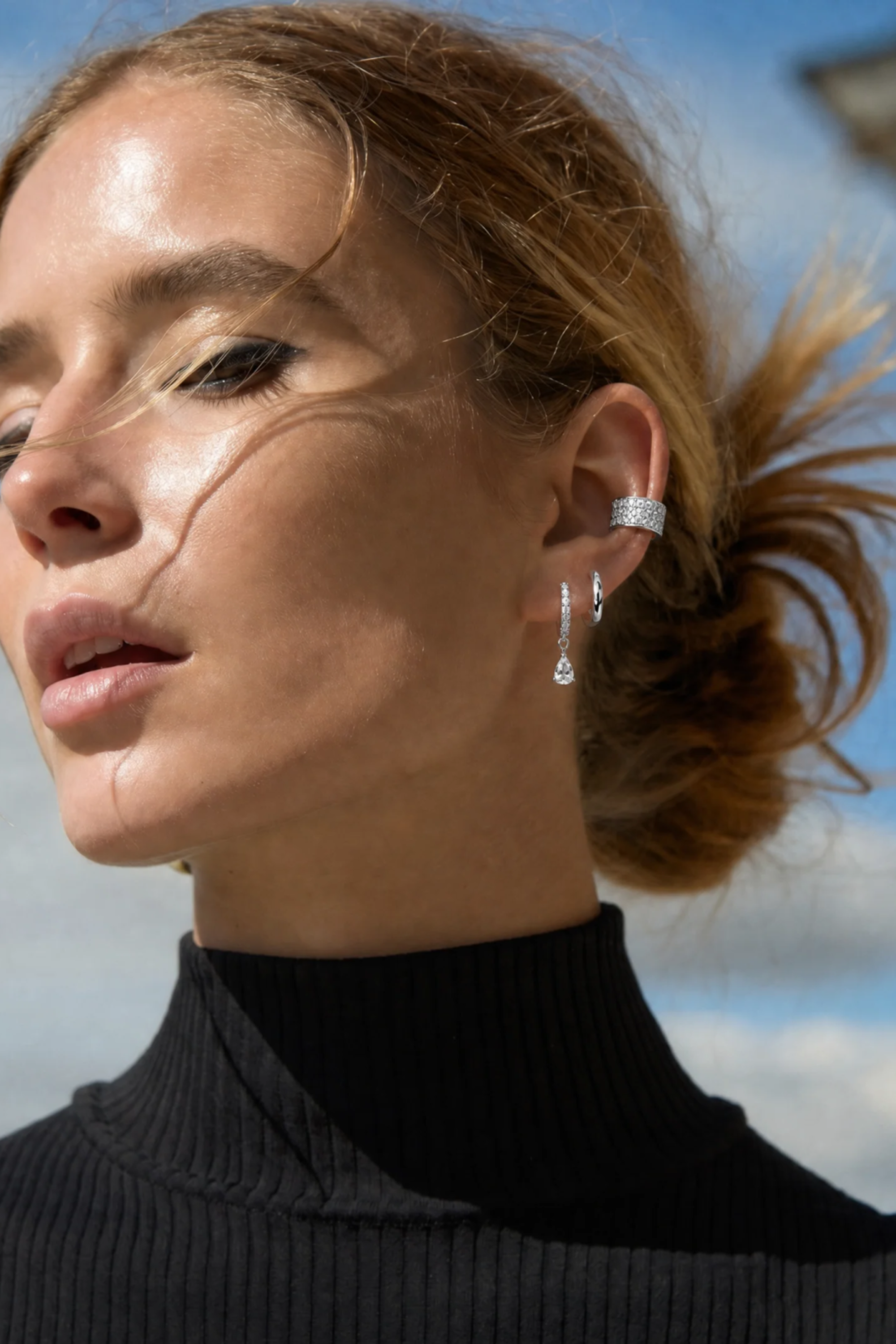 Alchemy Huggie Petite Earrings