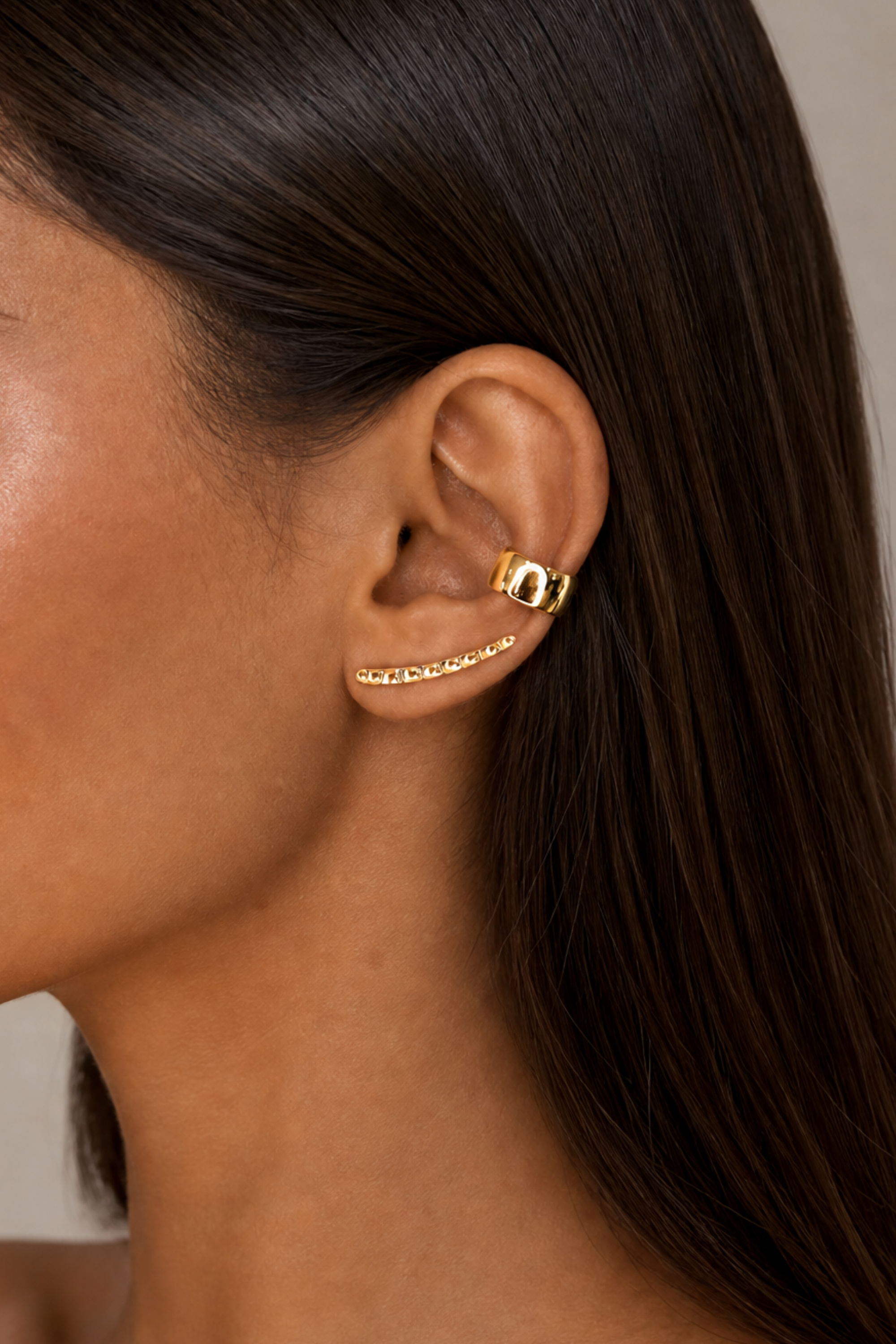 Honeycomb Ear Climber