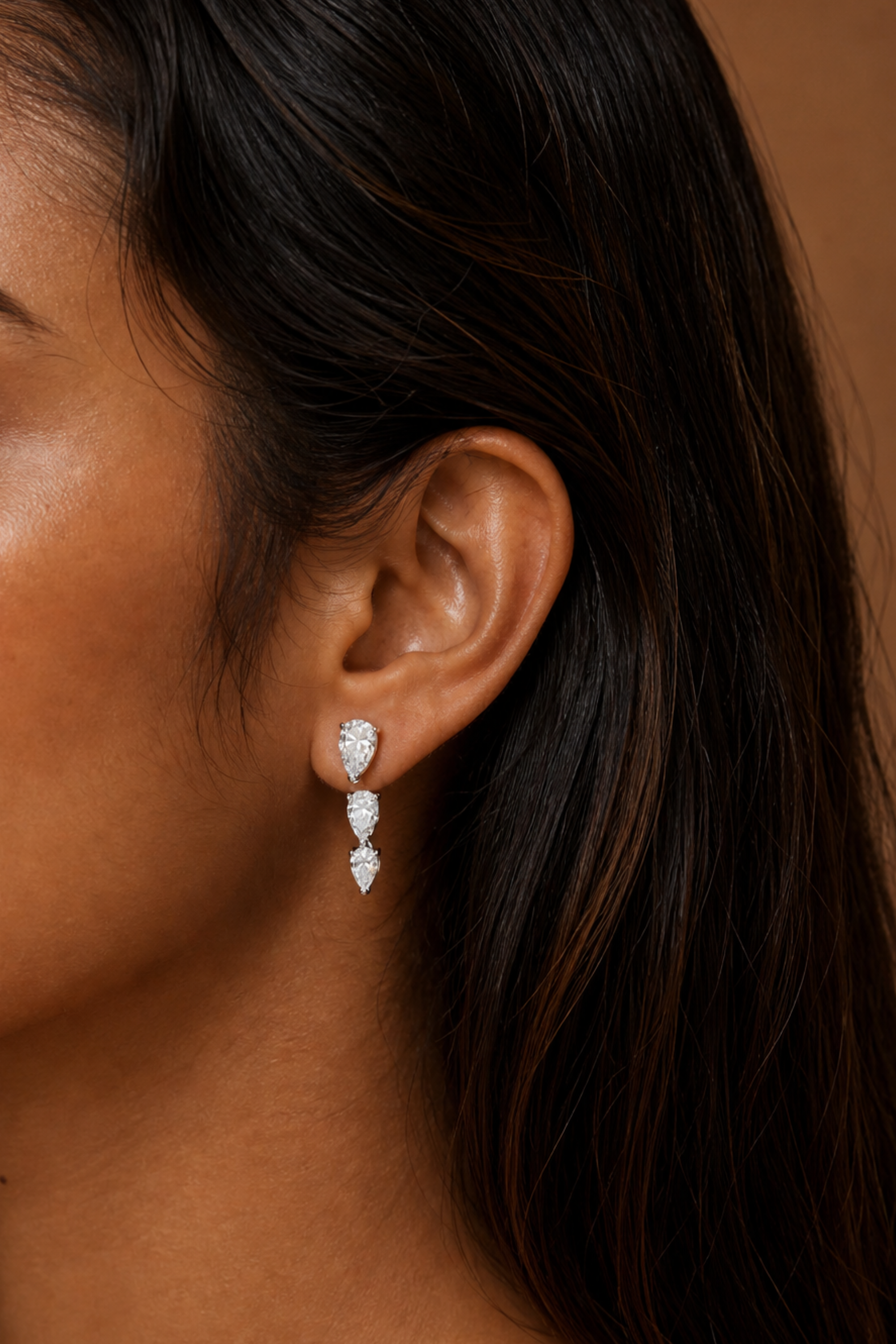 Pure Cascade Petite Earrings