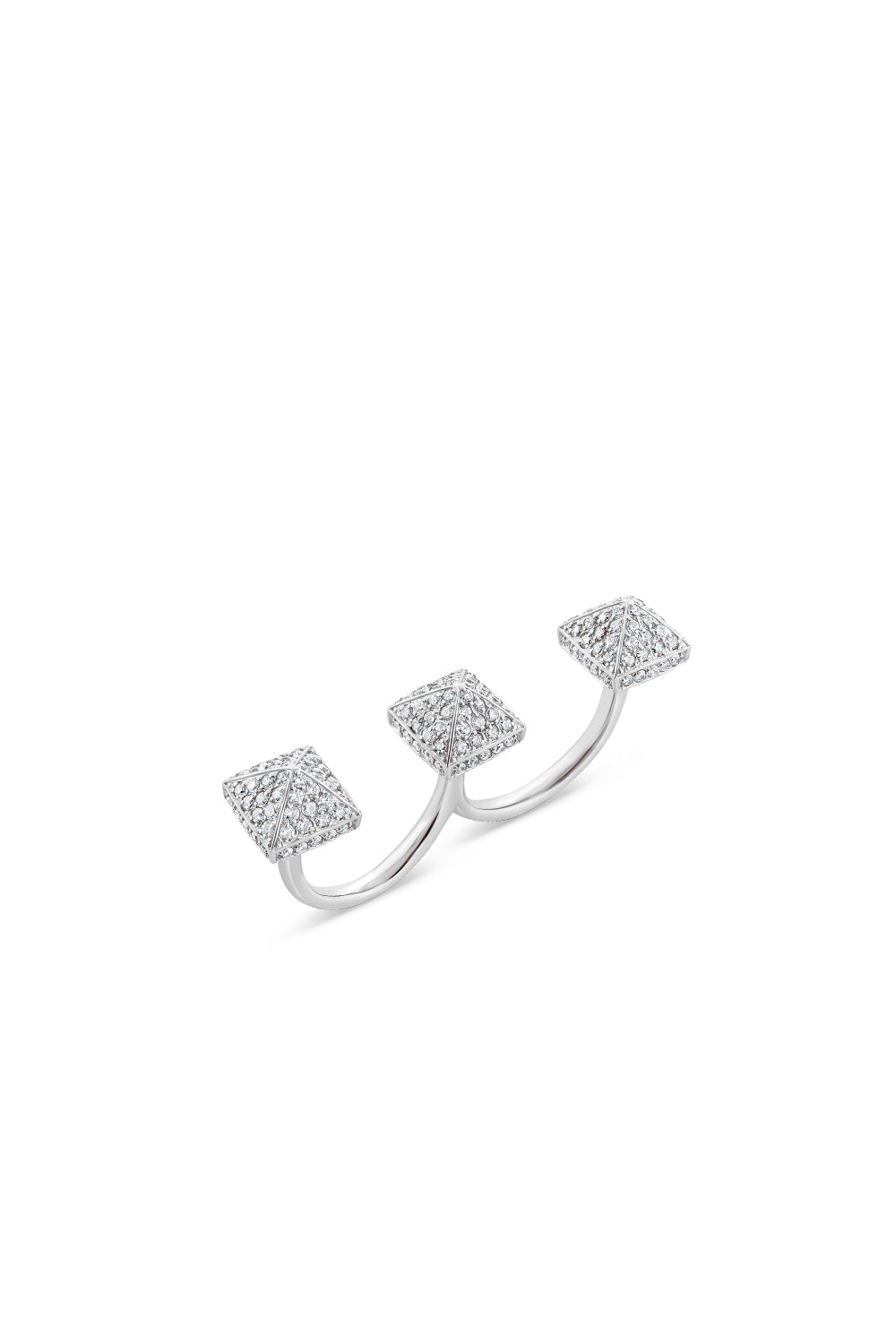 Pyramid Double Ring