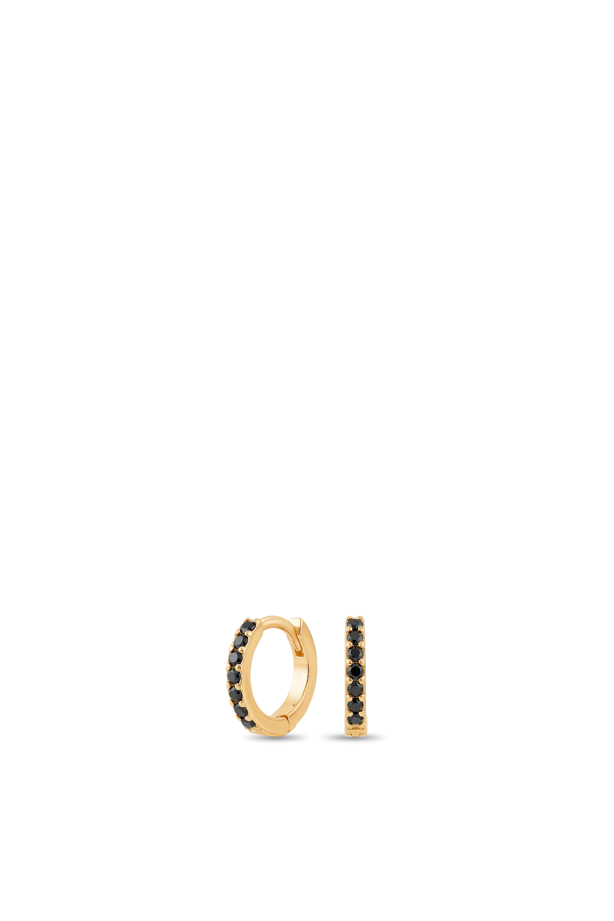 Light Huggie Earrings