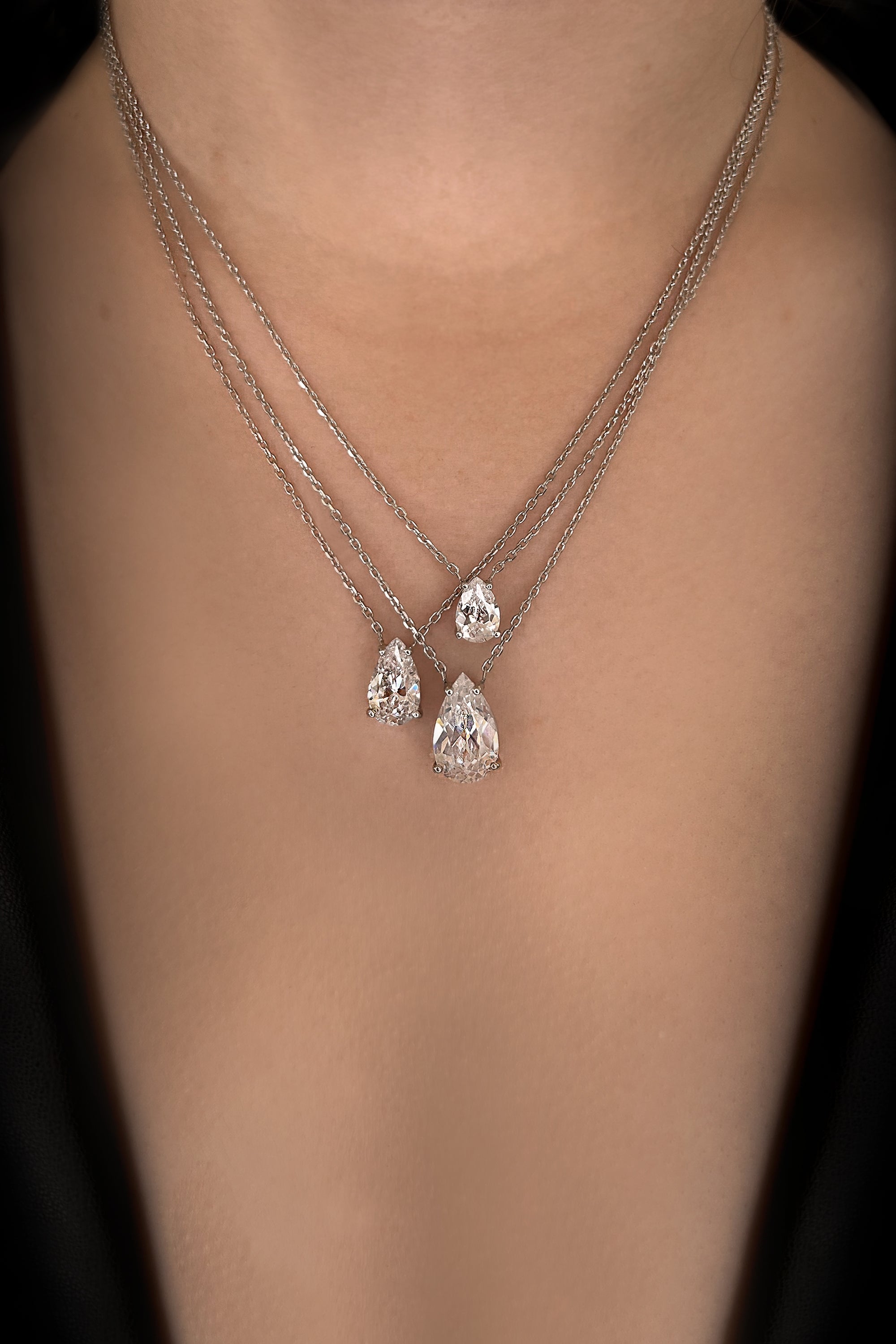 Pure Droplet Necklace Petite