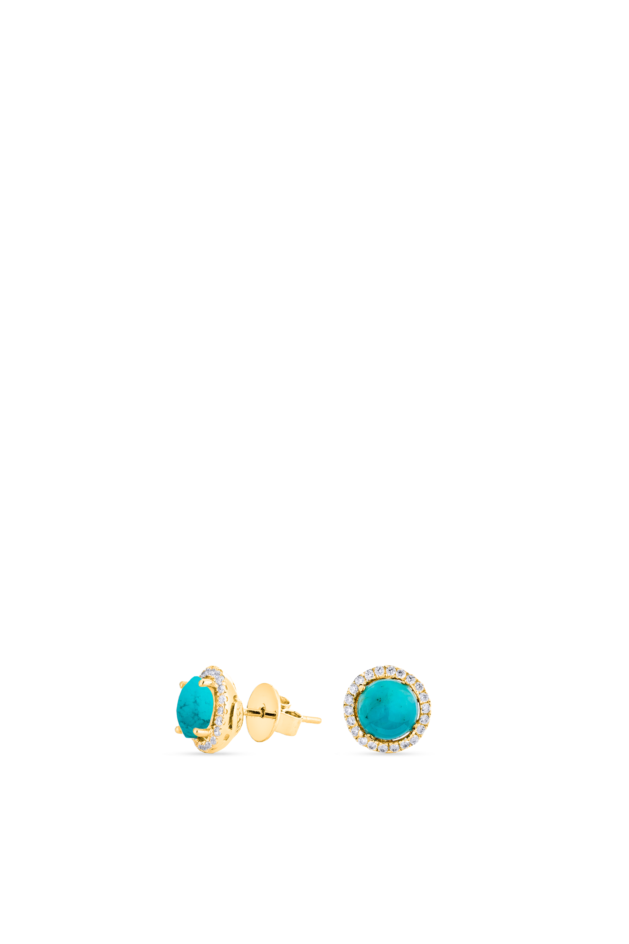 Halo Double Stud Earrings